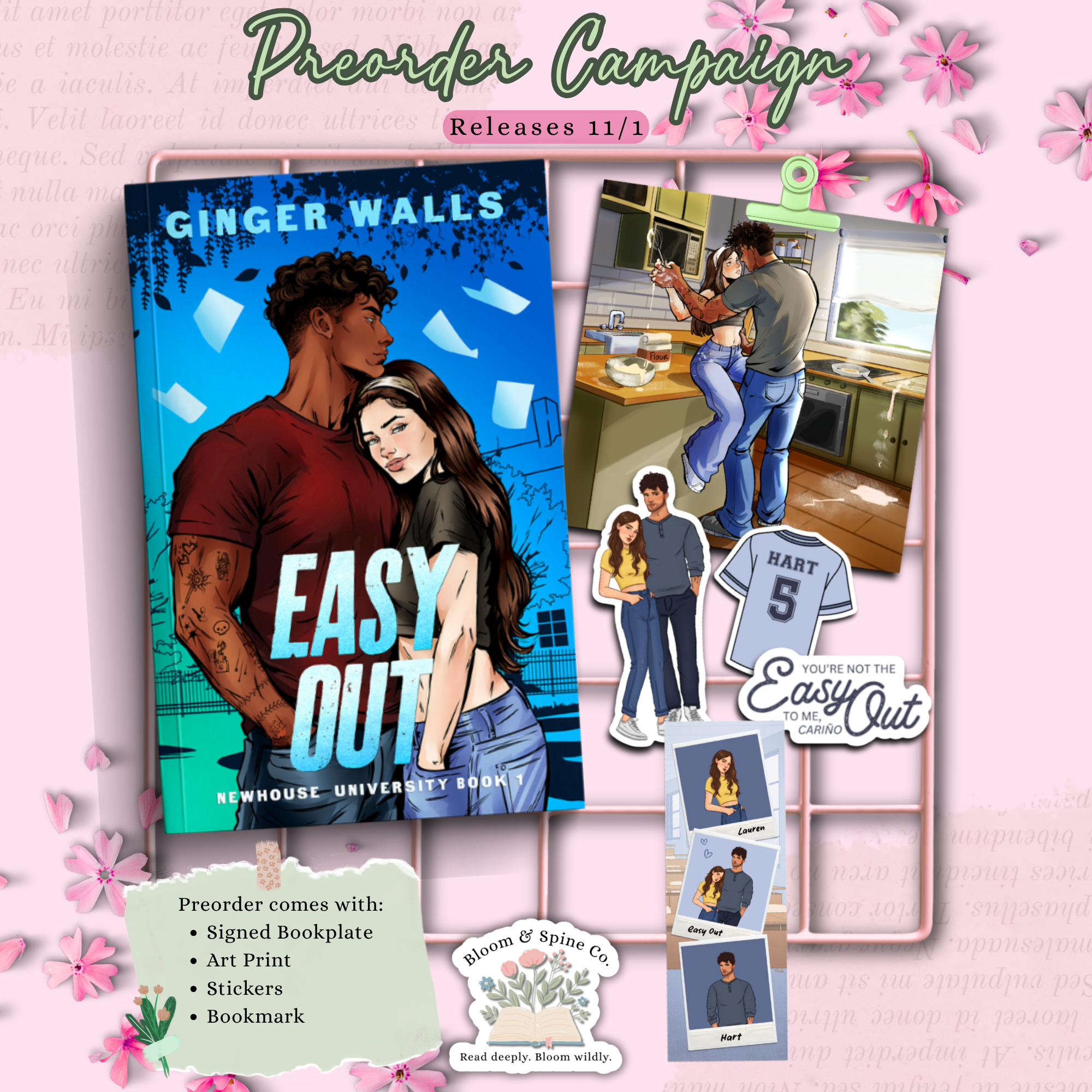 Easy Out by Ginger Walls **PREORDER**