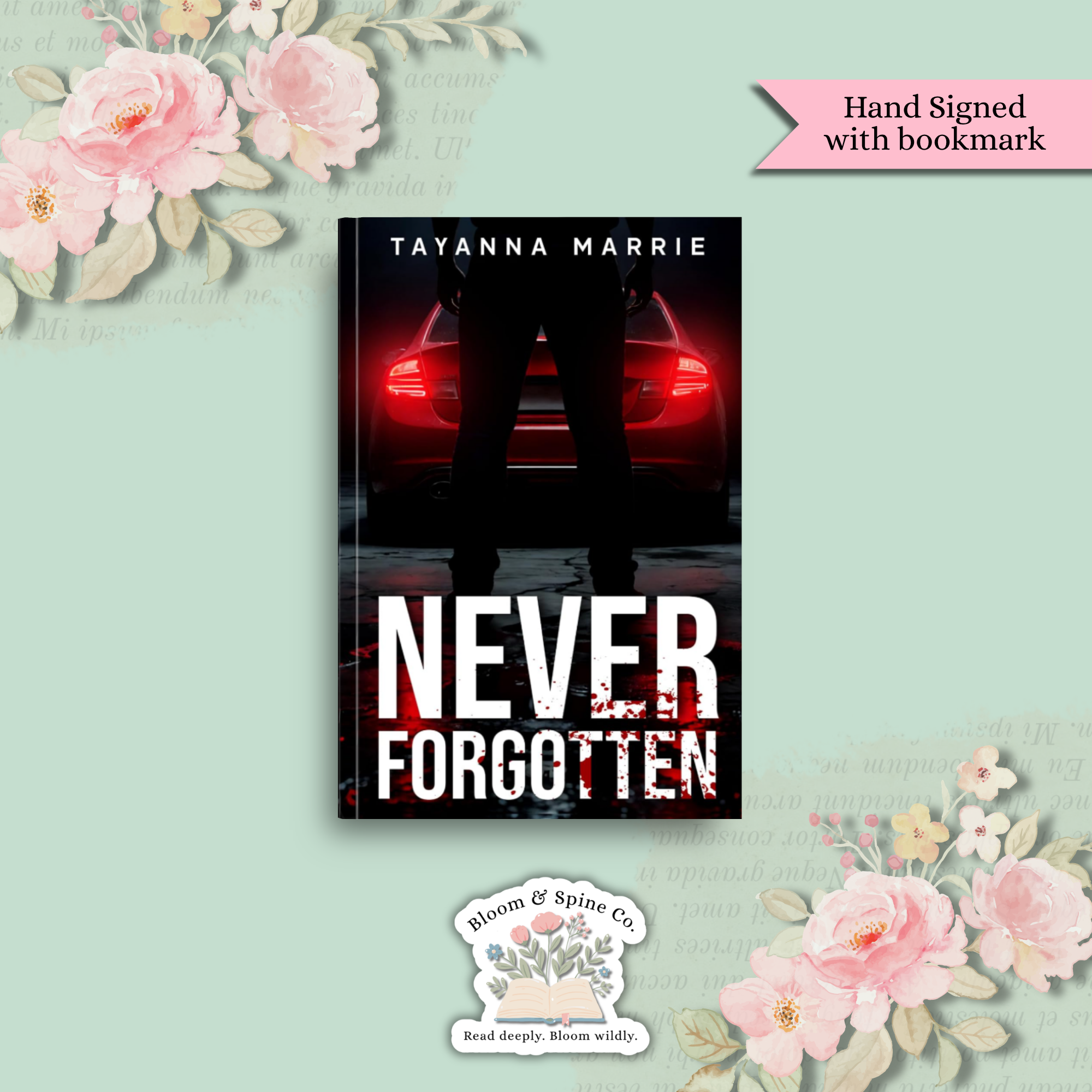 Never Forgotten by Tayanna Marrie (SIGNED BOOKPLATE)