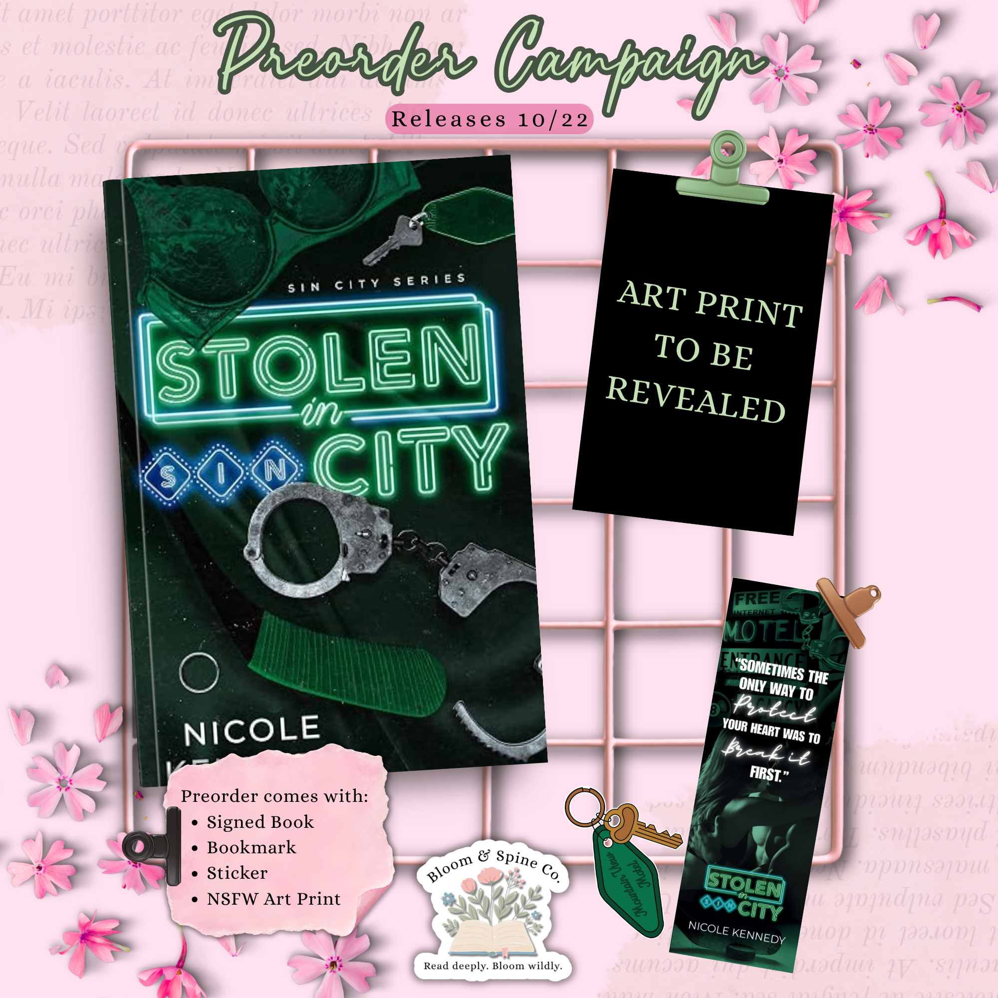 Stolen in Sin City by Nicole Kennedy **PREORDER**