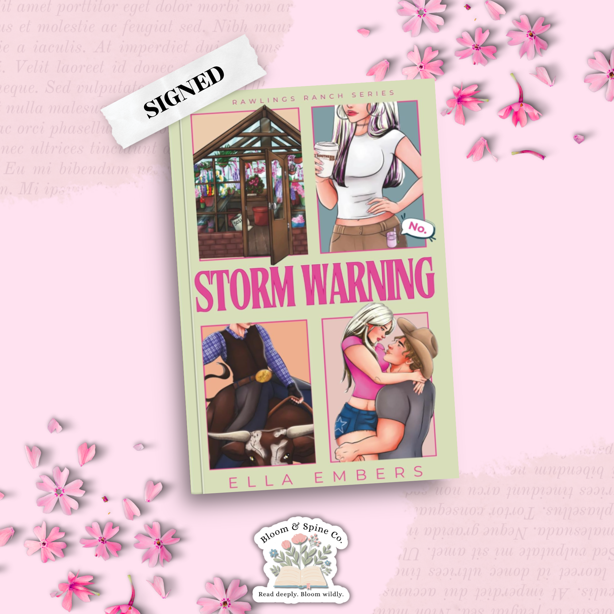Storm Warning by Ella Embers [SIGNED COPY]