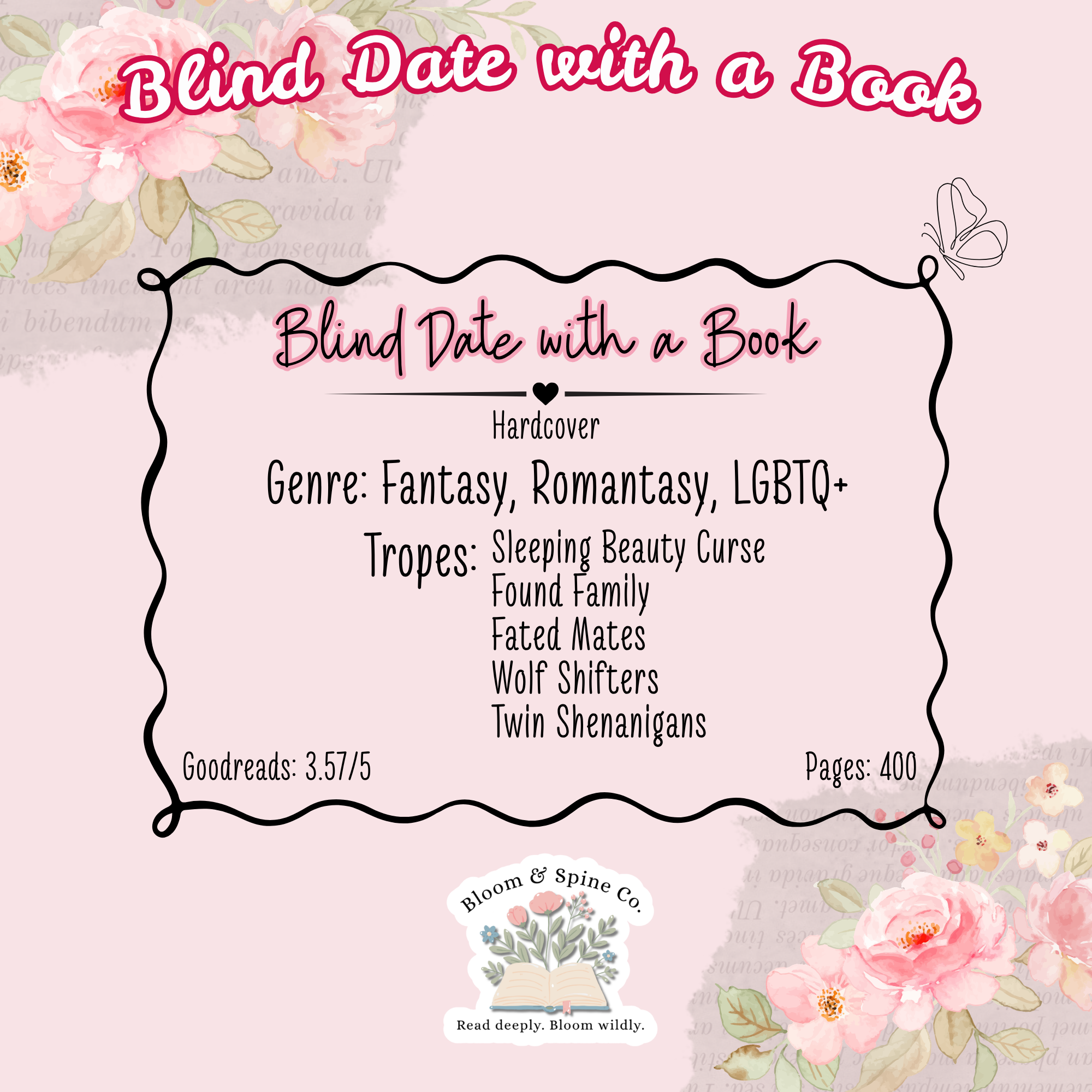 BLIND DATE WITH A BOOK #020