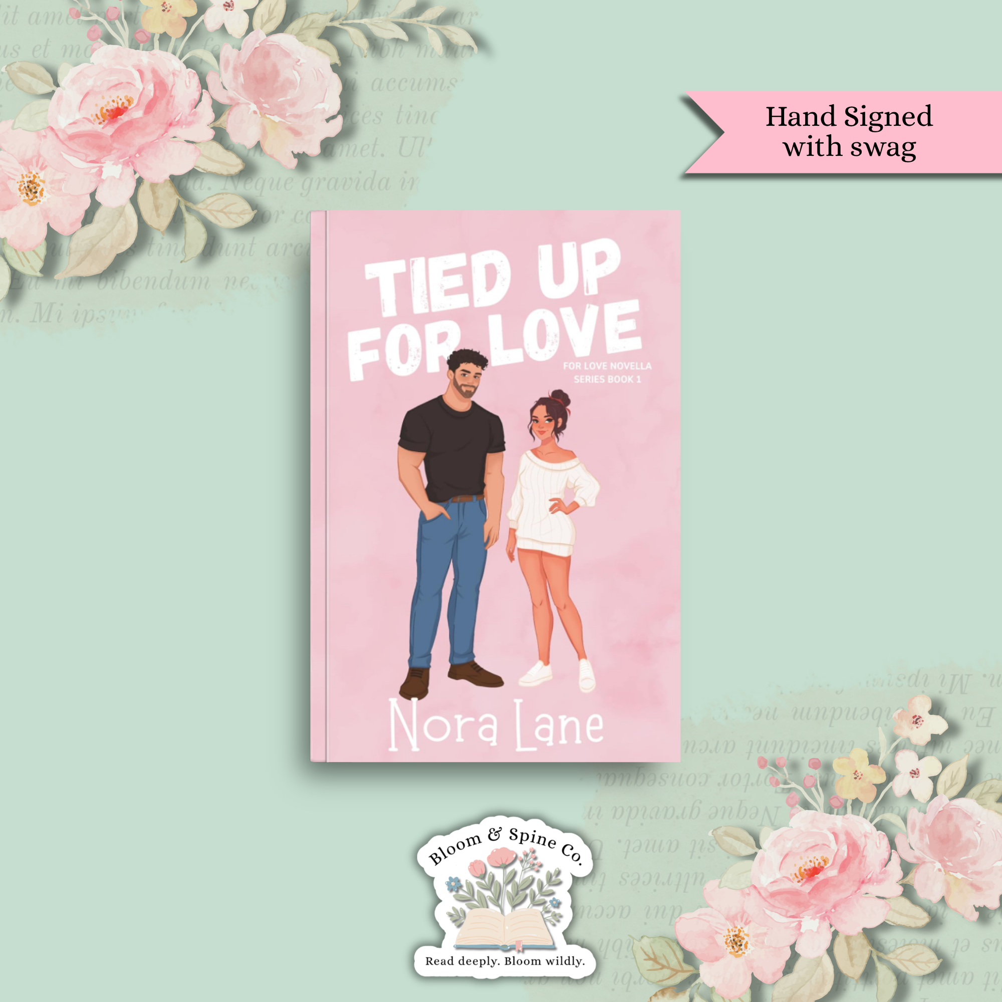 Tied Up For Love by Nora Lane (SIGNED COPY)