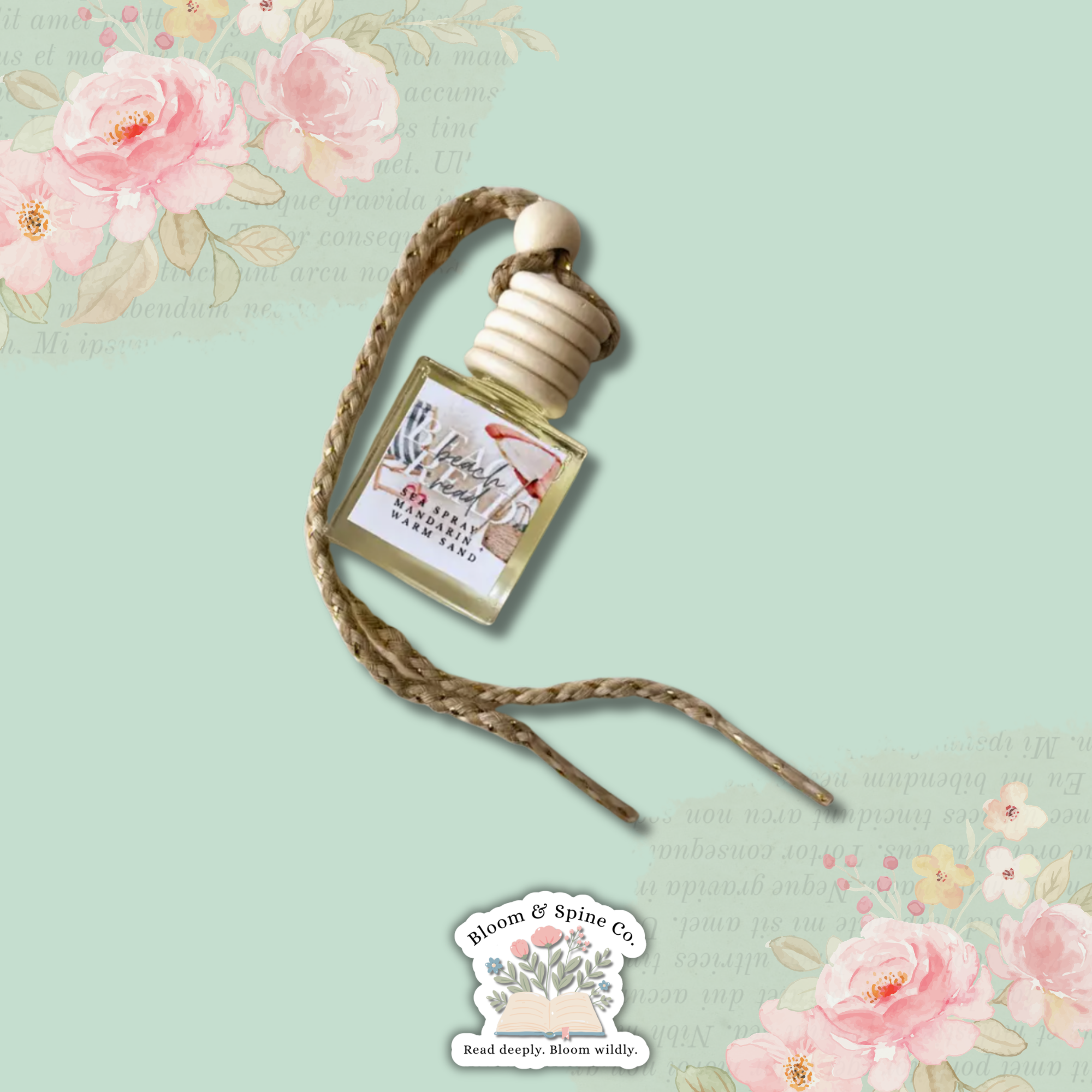 Beach Read Car Air Freshener (LIMITED EDITION)