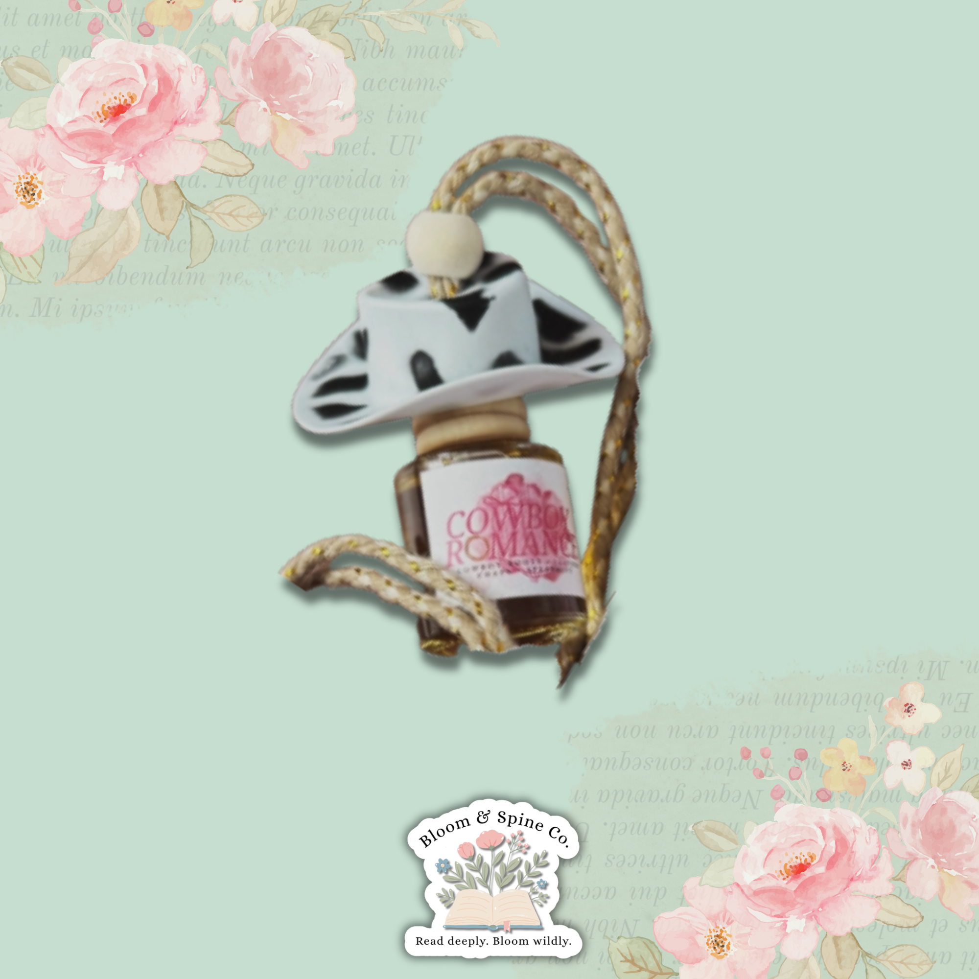 Cowboy Romance Car Air Freshener