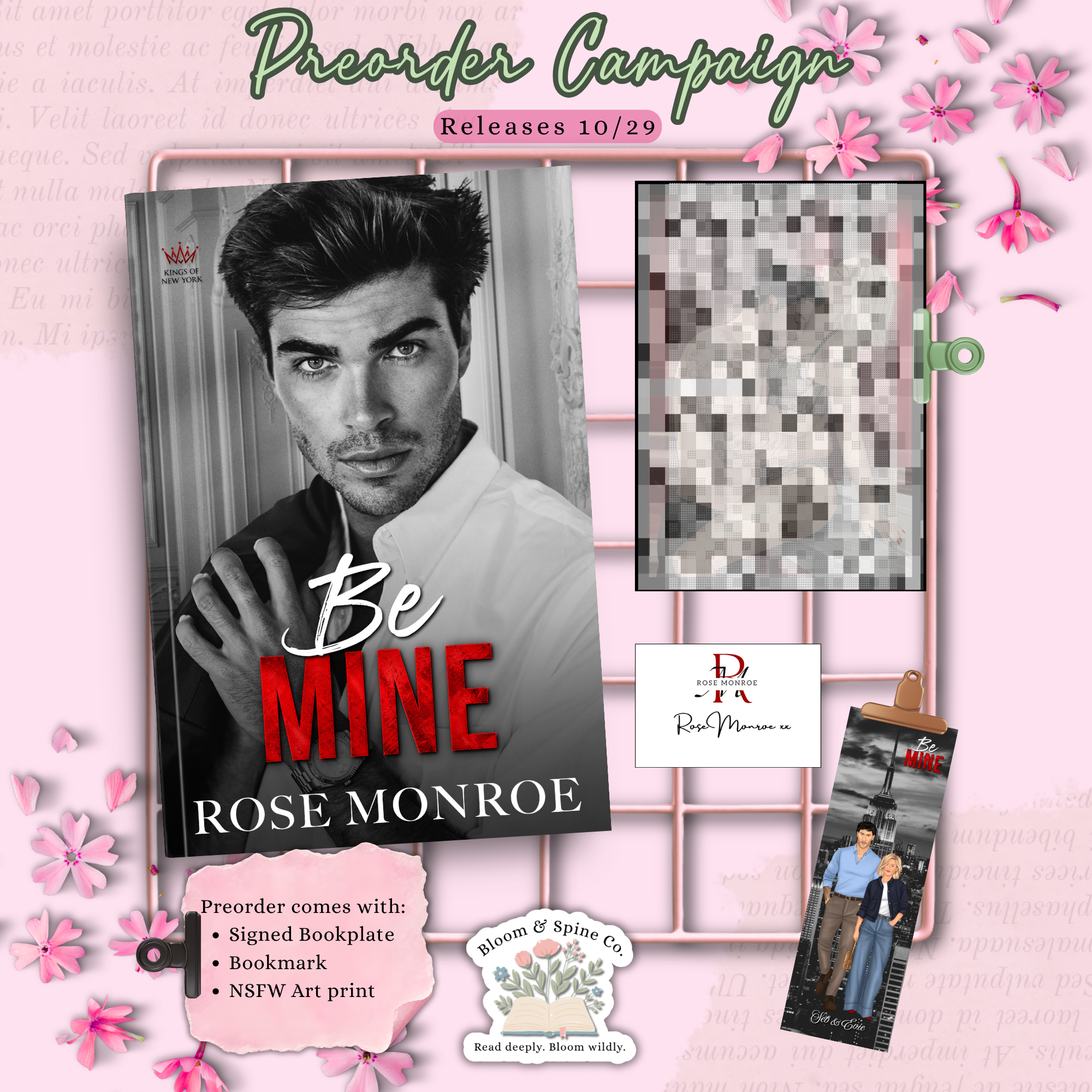 Be Mine by Rose Monroe **PREORDER**