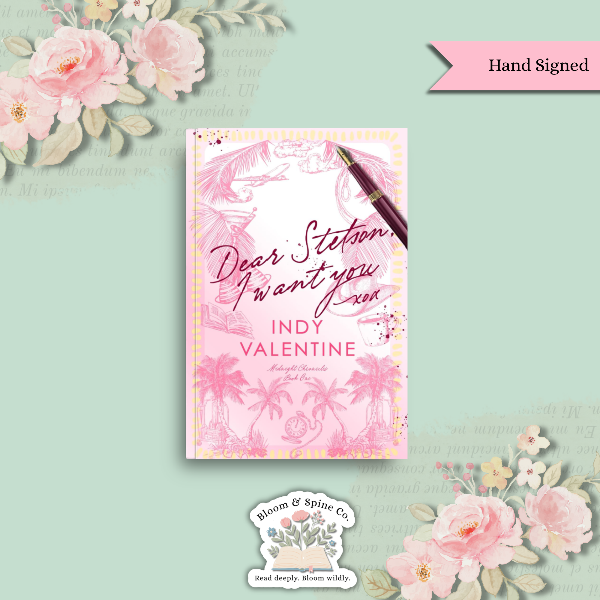 Dear Stetson, I Want You by Indy Valentine (SIGNED COPY)