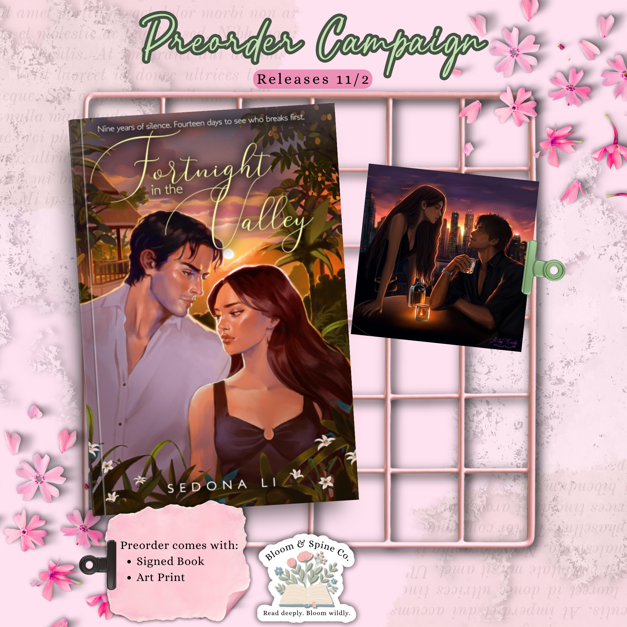 Fortnight in the Valley by Sedona Li **PREORDER**