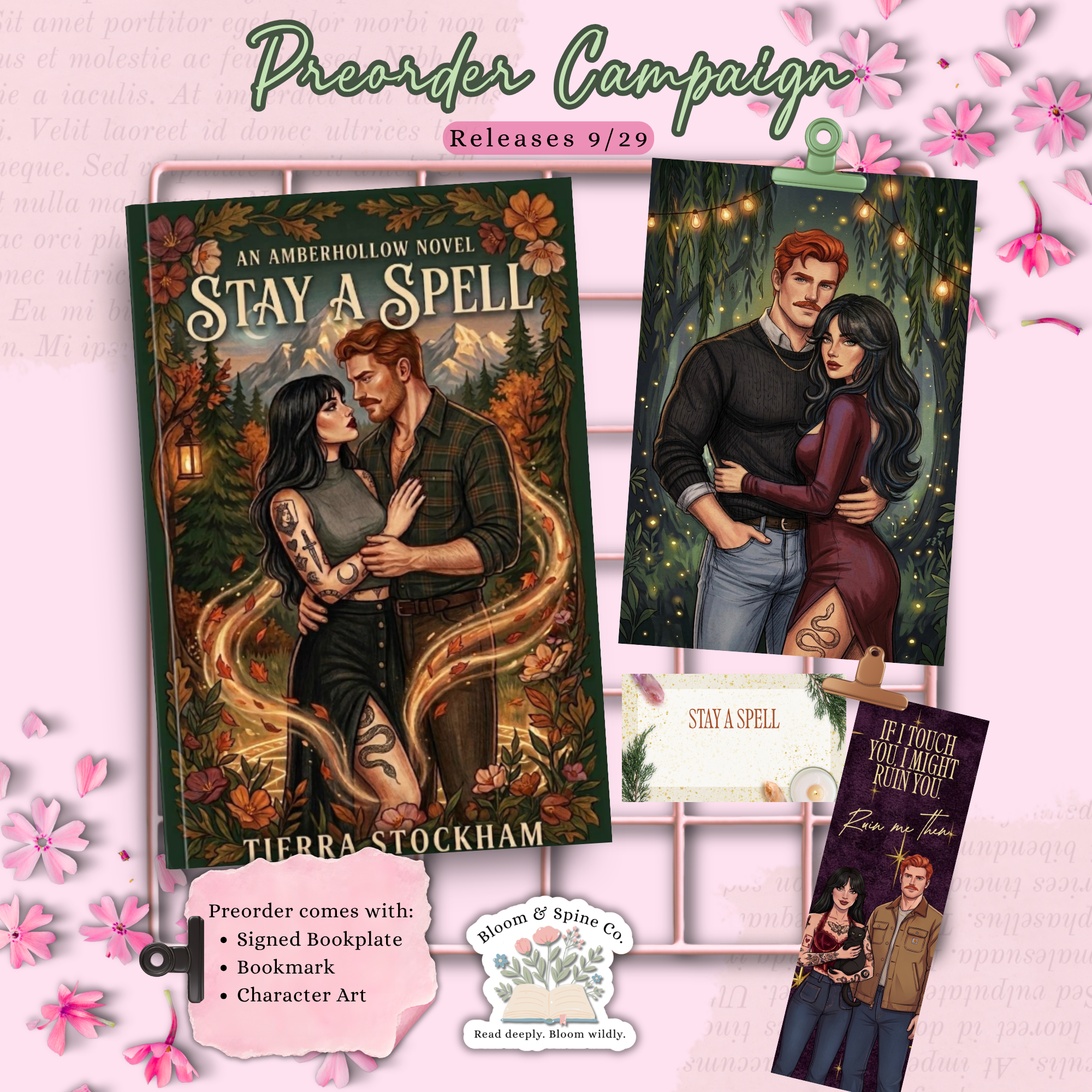 Stay A Spell by Tierra Fulton **PREORDER**