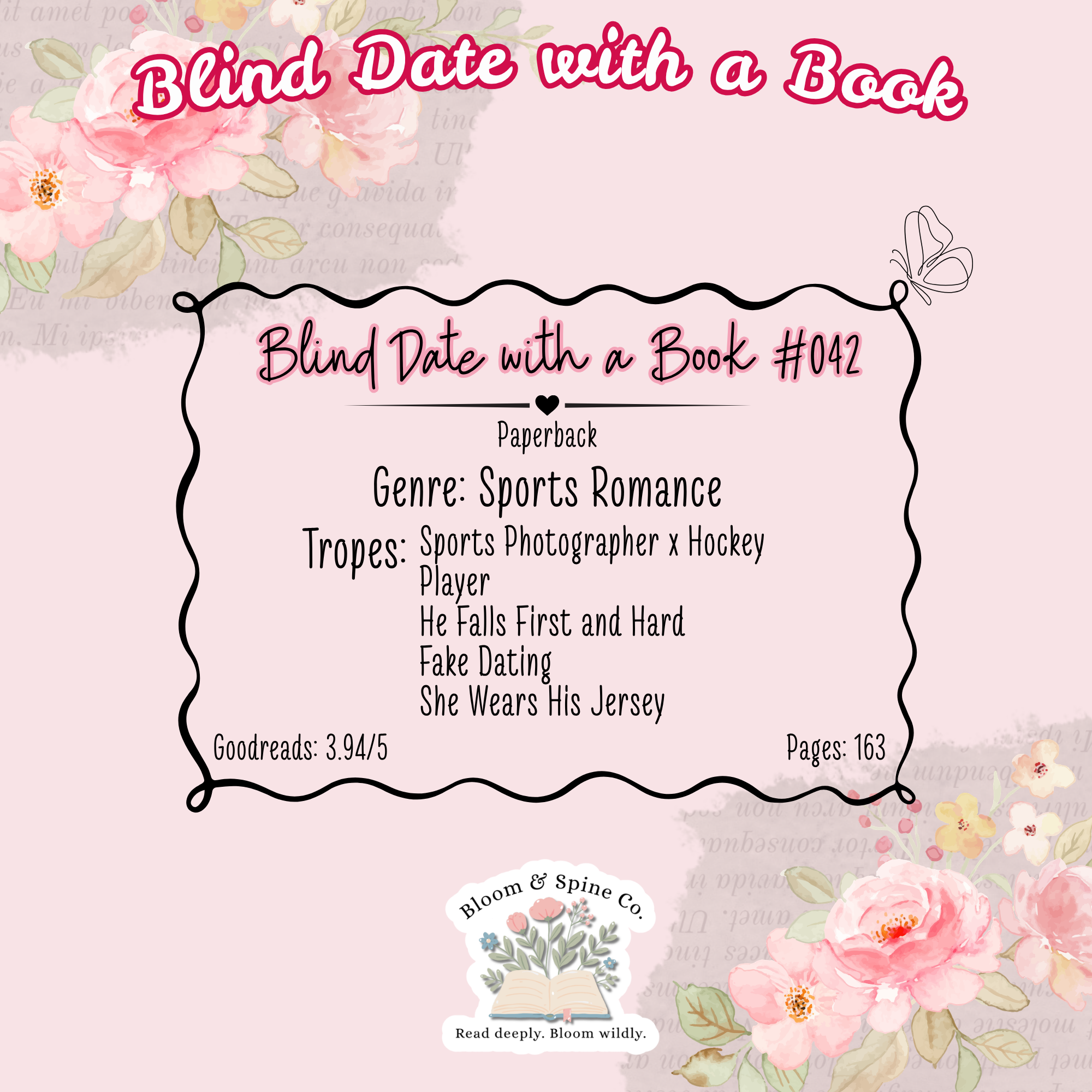 BLIND DATE WITH A BOOK #042