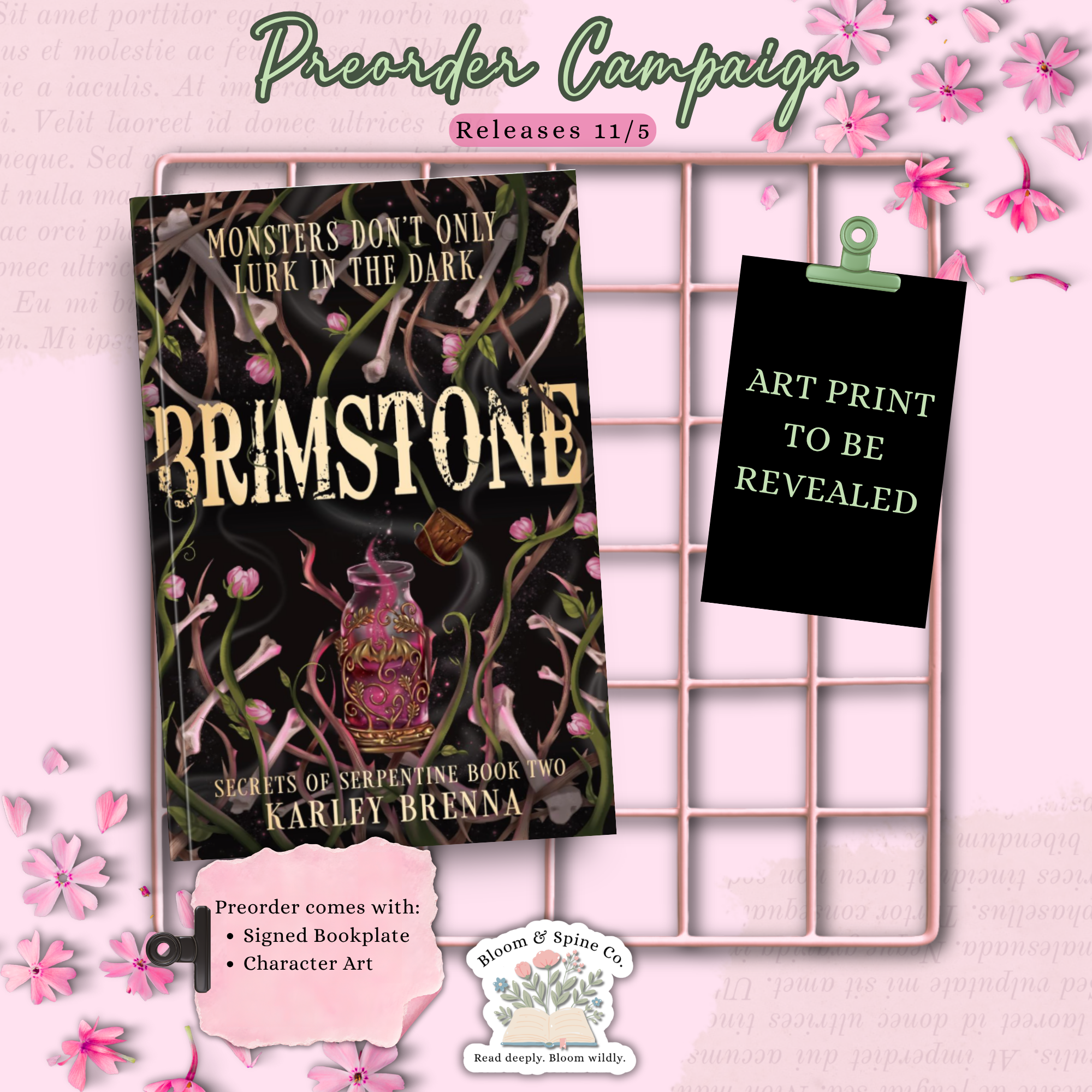 Brimstone by Karley Brenna **PREORDER**
