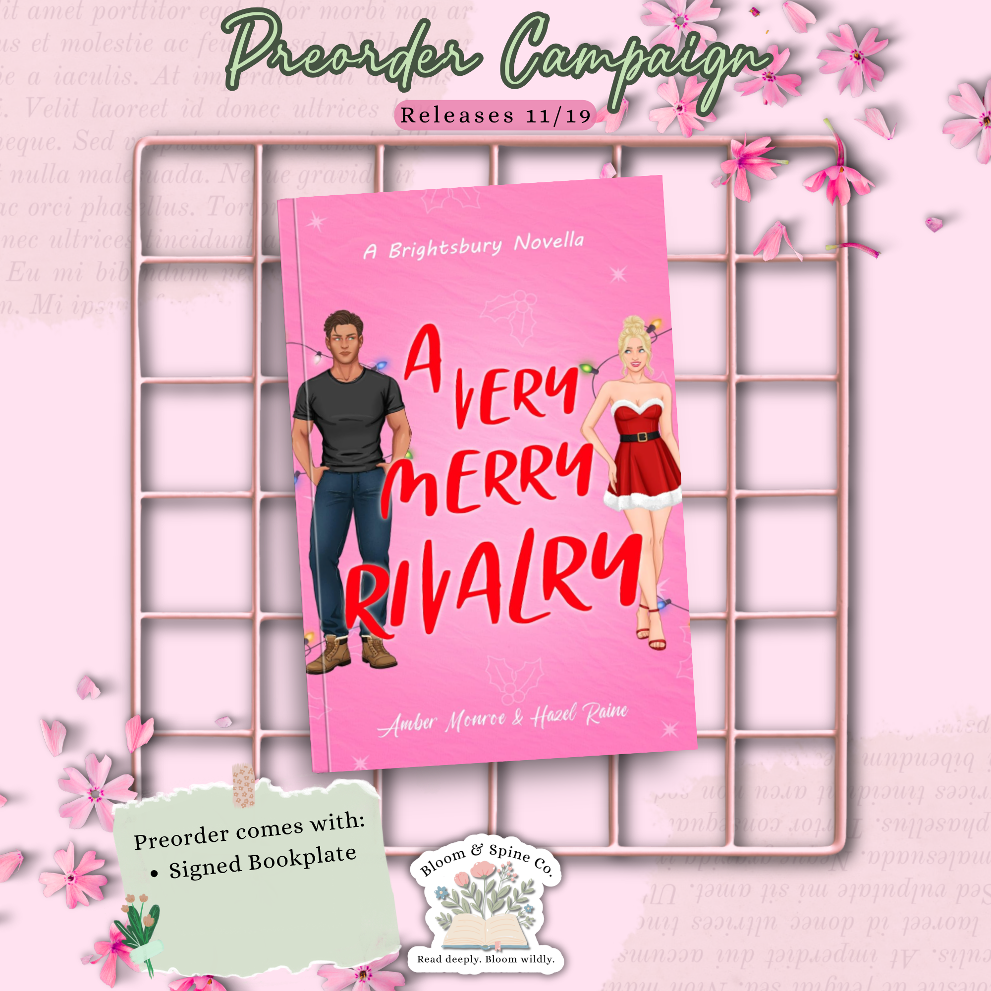 A Very Merry Rivalry by Amber Monroe & Hazel Raine **PREORDER**