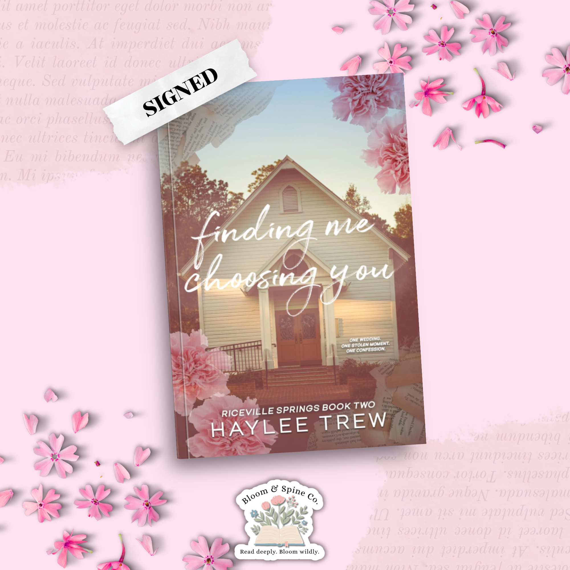 Finding Me Choosing You by Haylee Trew [SIGNED COPY*]