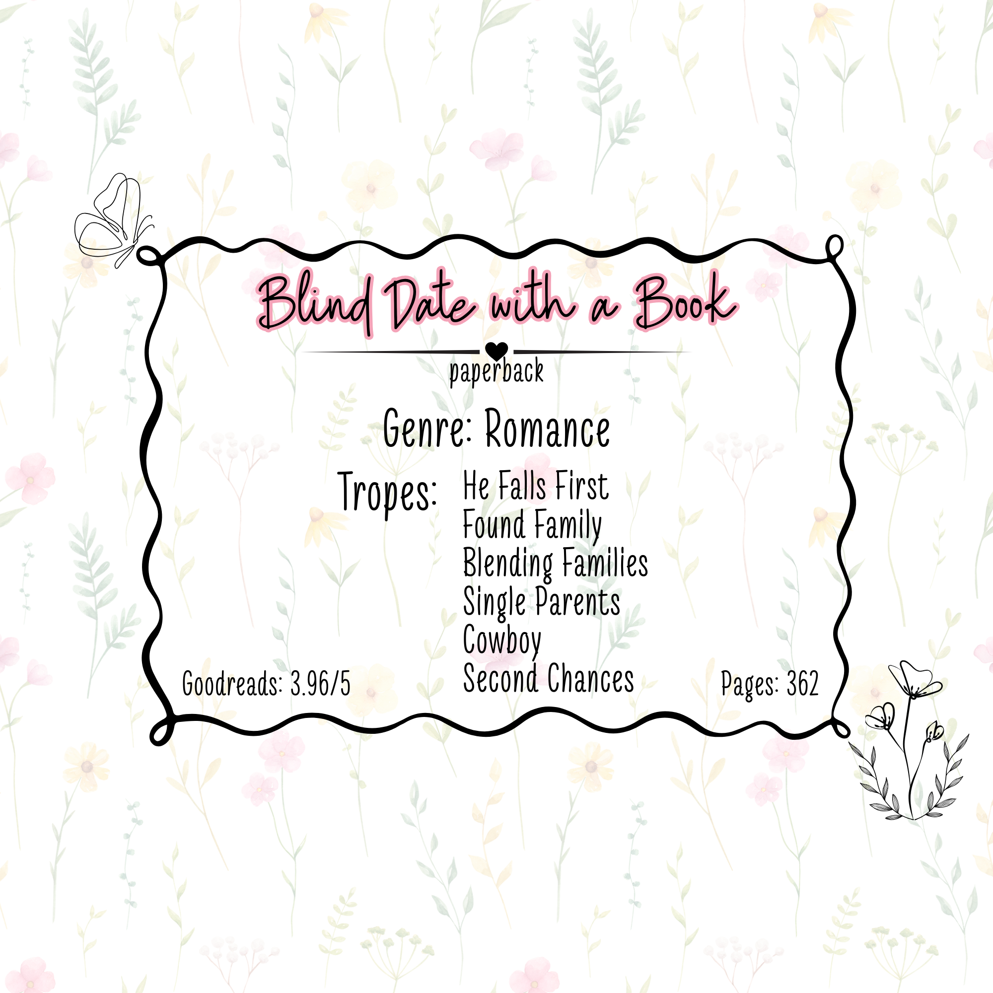 BLIND DATE WITH A BOOK #006