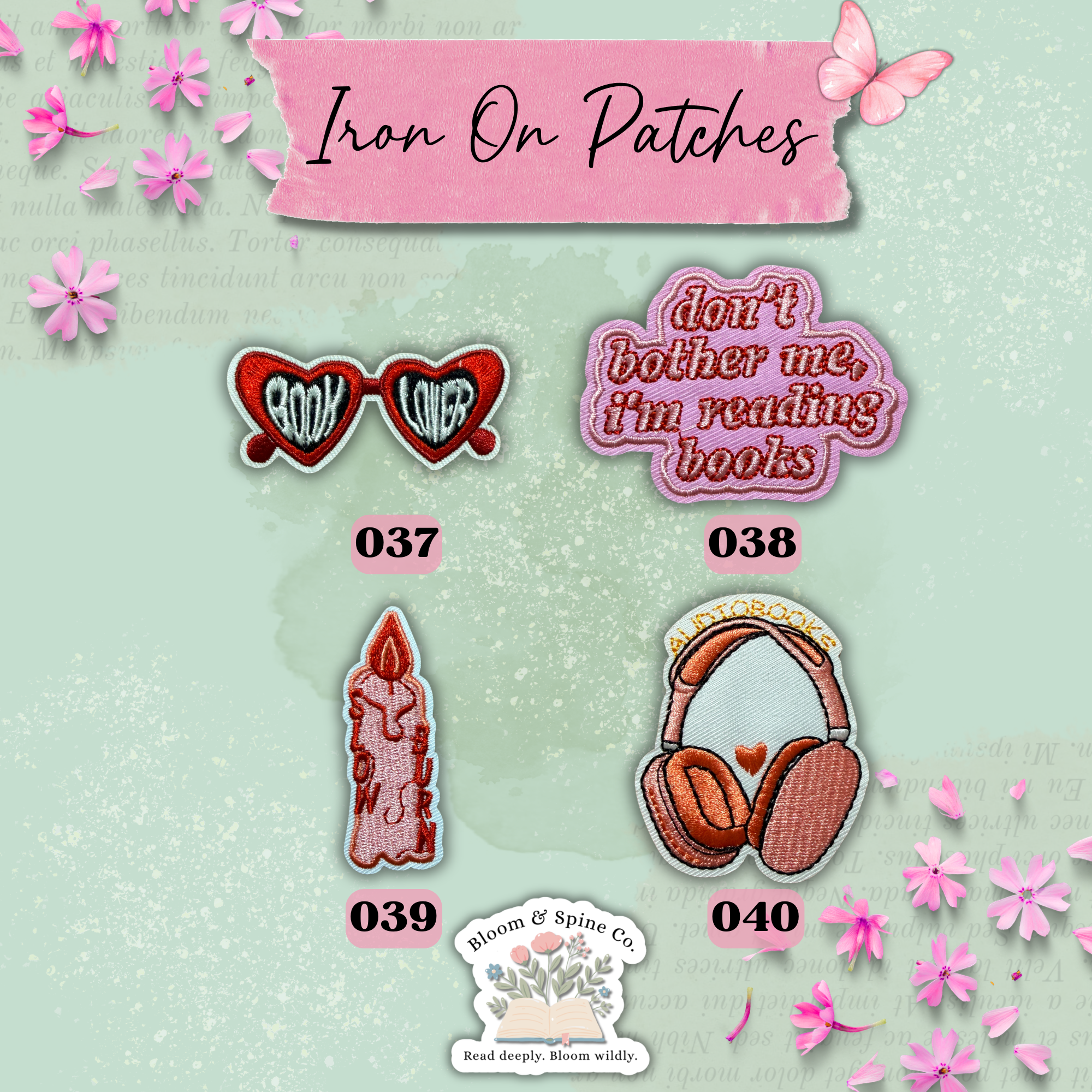 Iron On Patches 37 - 40