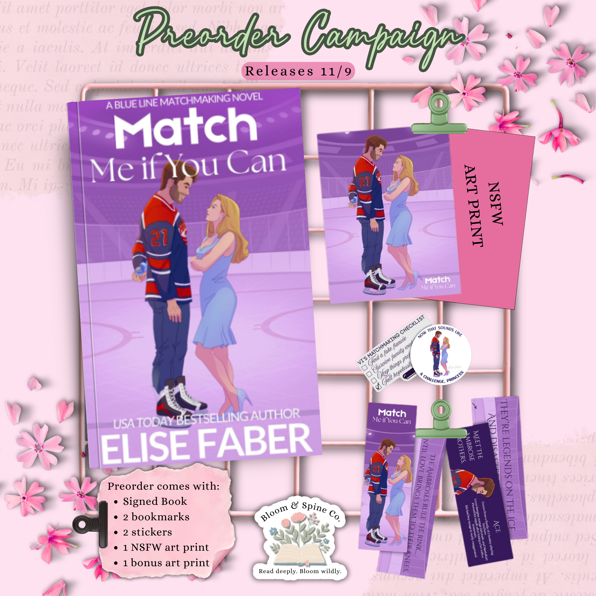 Match Me If You Can by Elise Faber **PREORDER**
