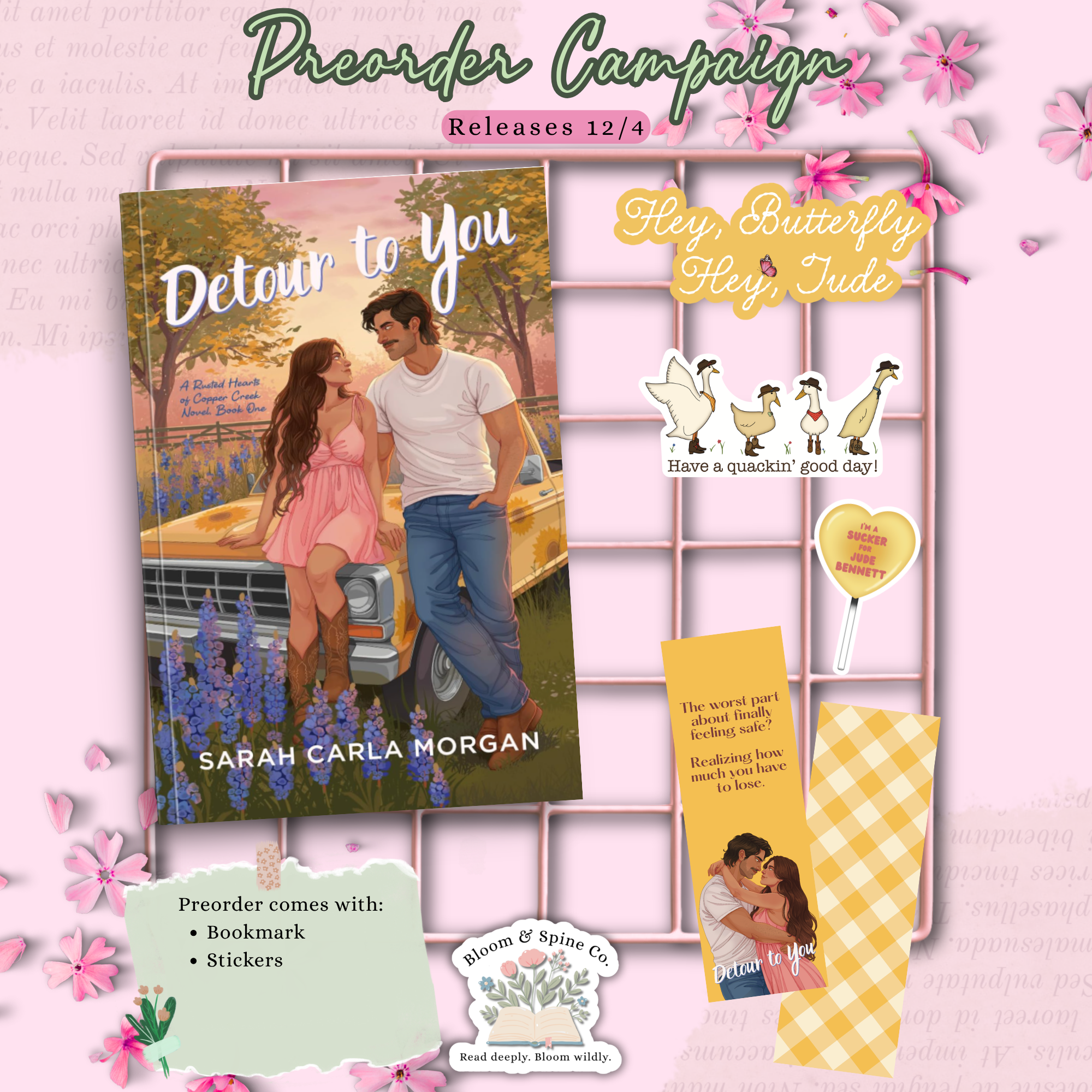 Detour to You by Sarah Carla Morgan **PREORDER**