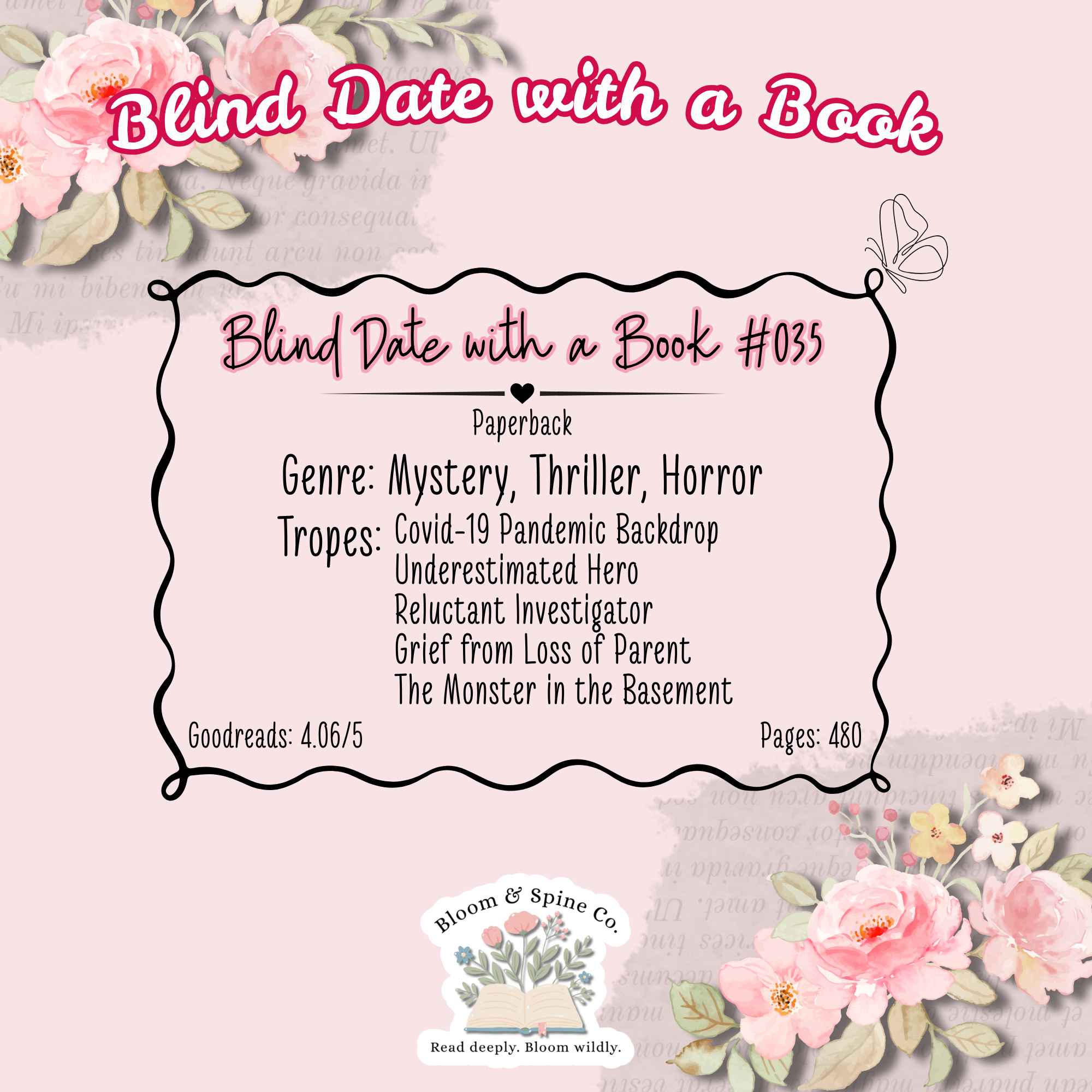 BLIND DATE WITH A BOOK #035