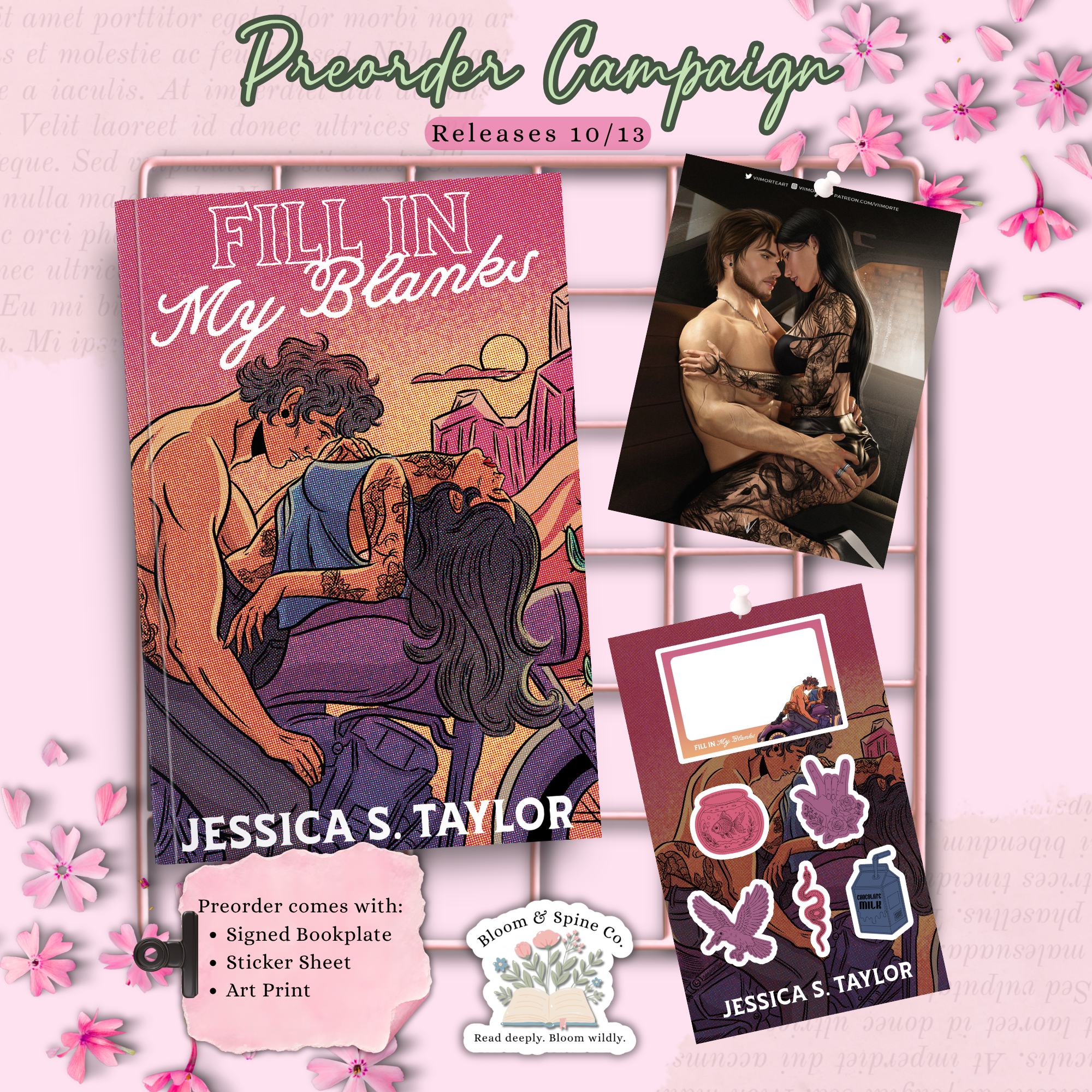 Fill In My Blanks by Jessica S. Taylor **PREORDER**