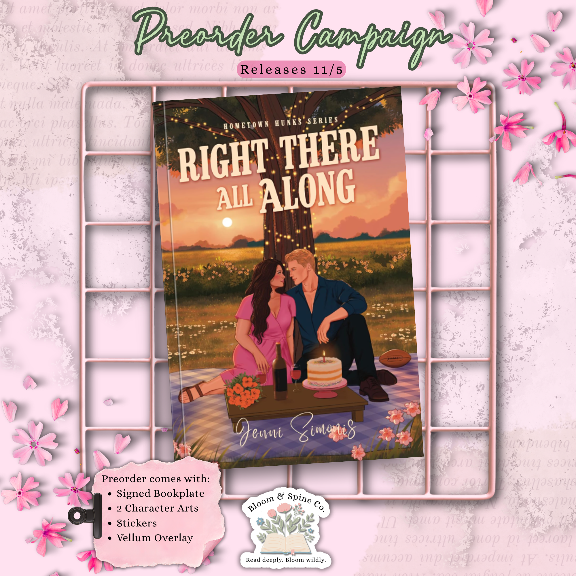 Right There All Along by Jenni Simonis **PREORDER**