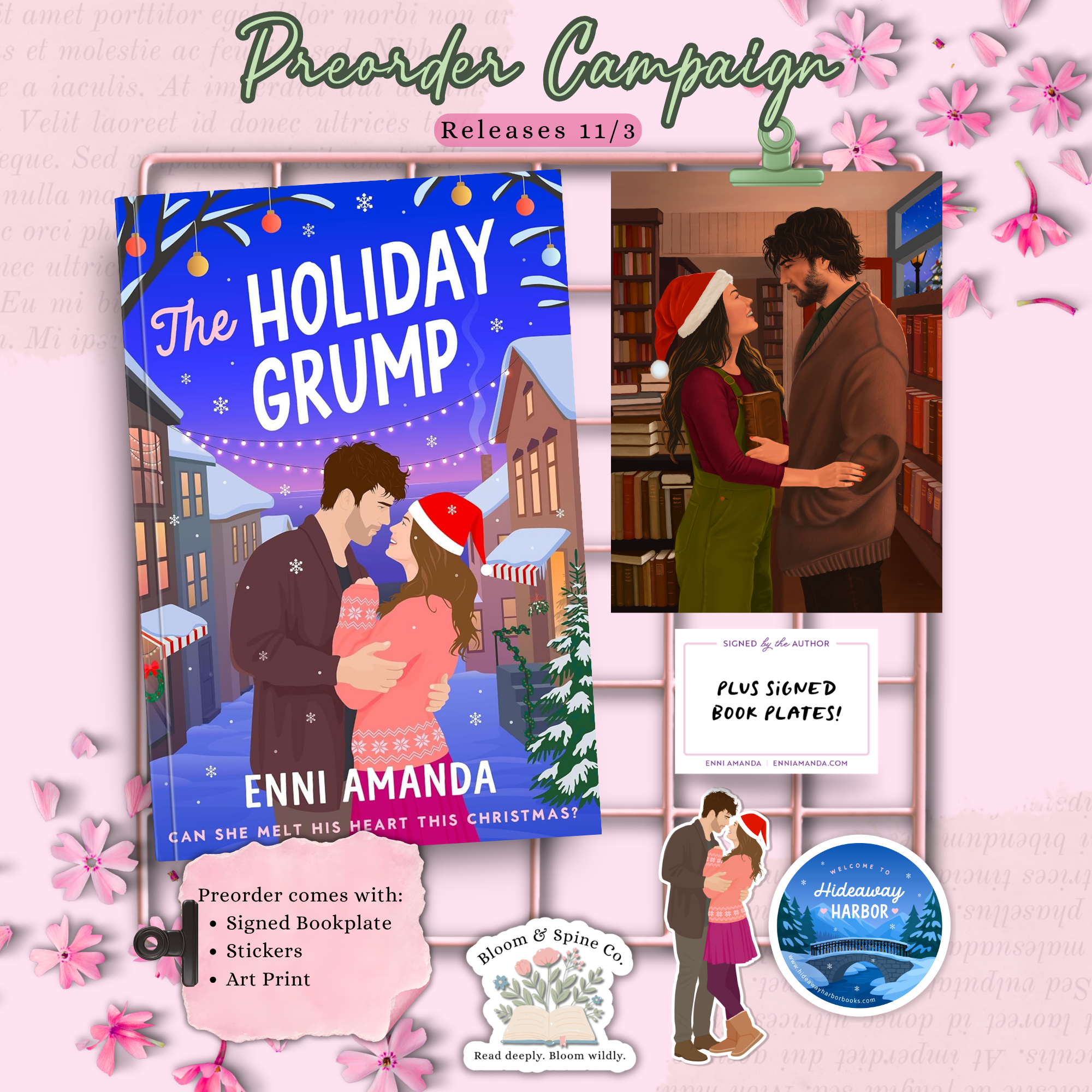 The Holiday Grump by Enni Amanda **PREORDER**