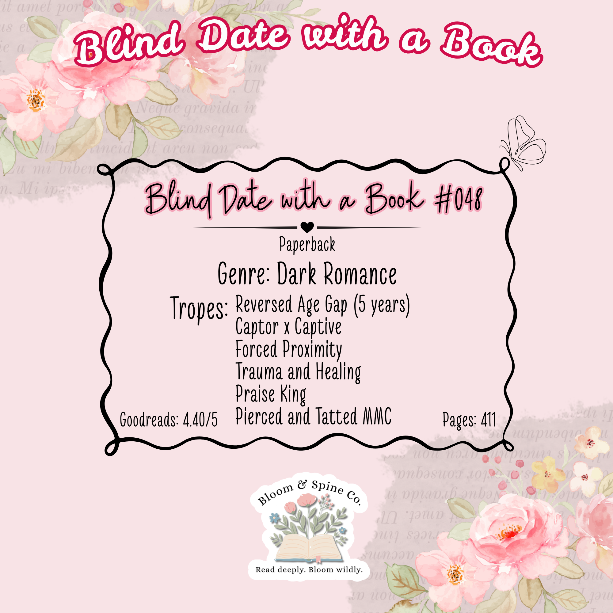 BLIND DATE WITH A BOOK #048