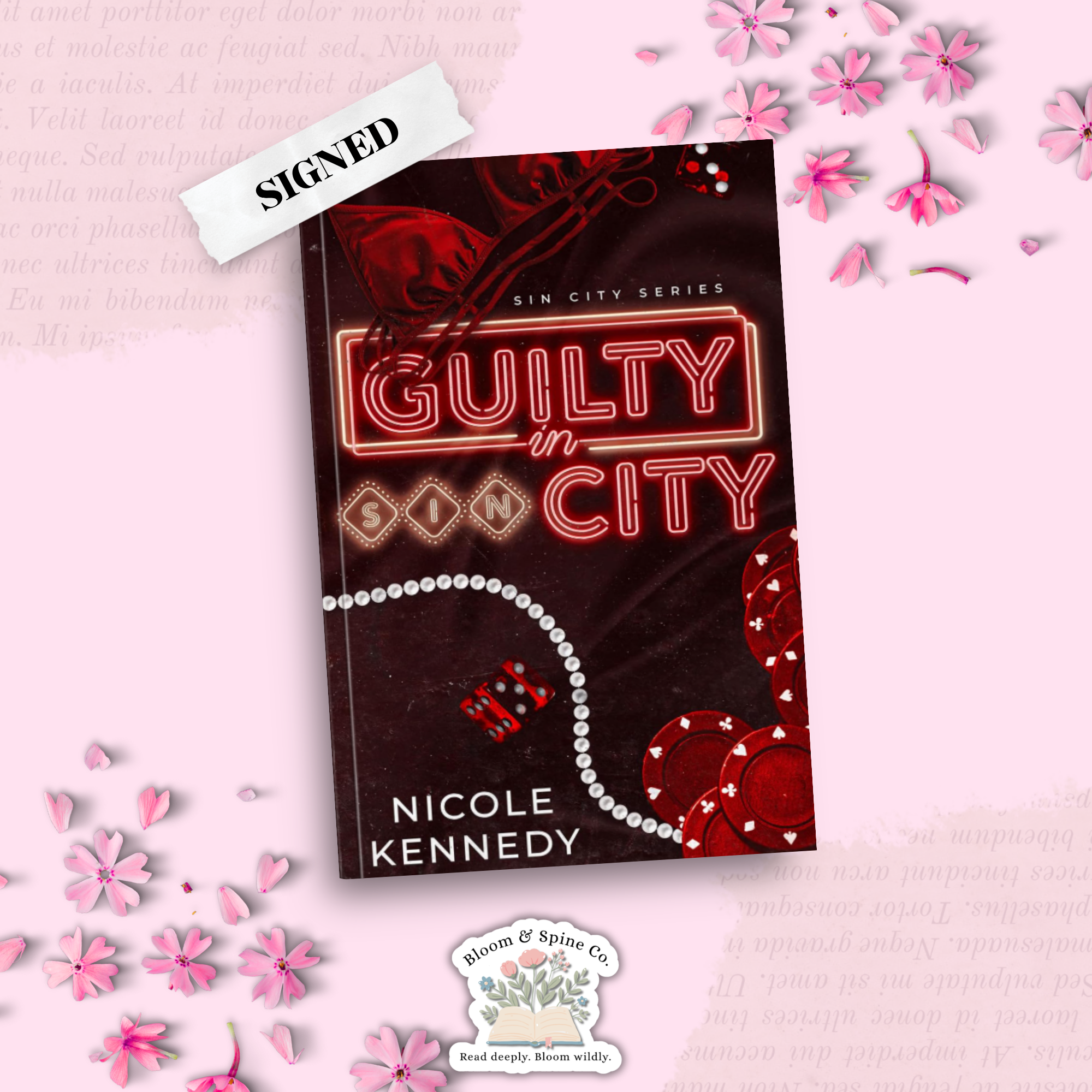 Guilty in Sin City by Nicole Kennedy [SIGNED COPY]