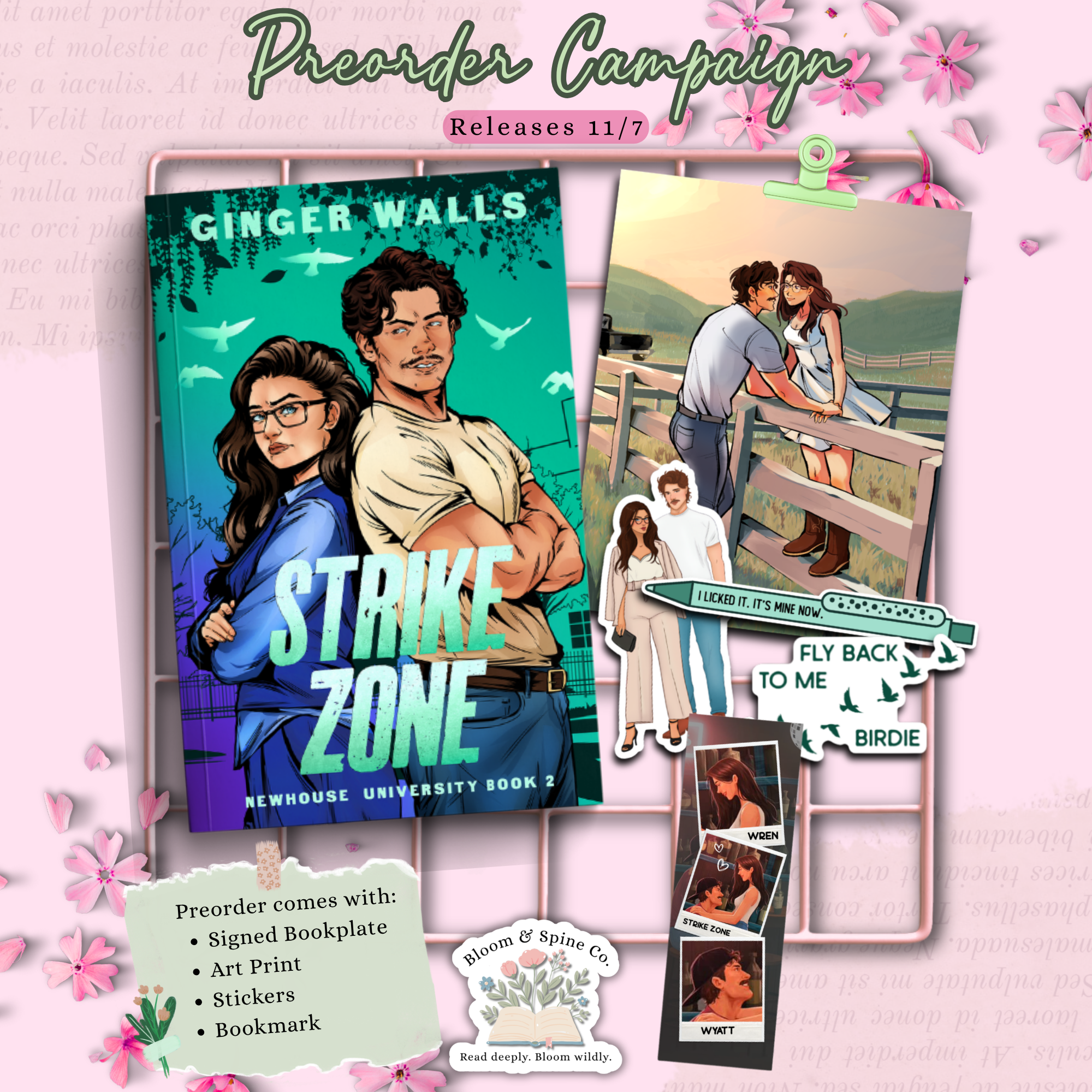Strike Zone by Ginger Walls **PREORDER**