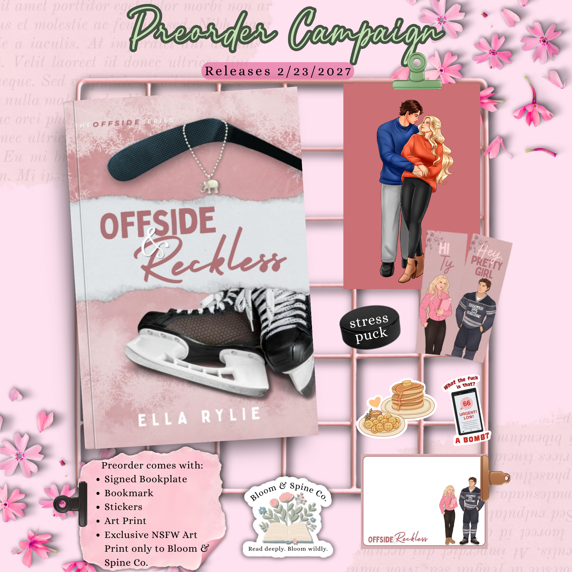 Offside & Reckless by Ella Rylie **PREORDER**