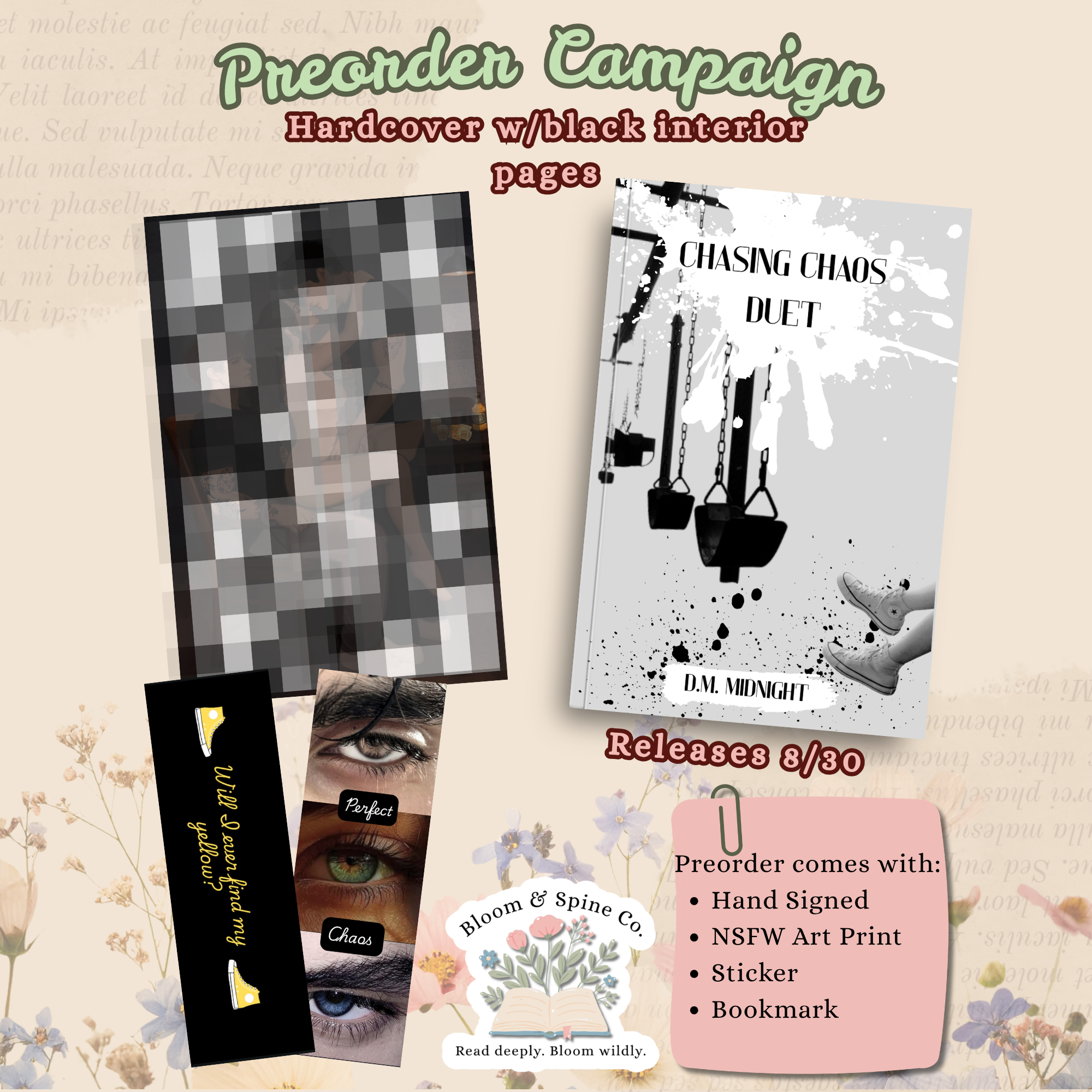 Chasing Chaos Duet Omnibus Cover **PREORDER**