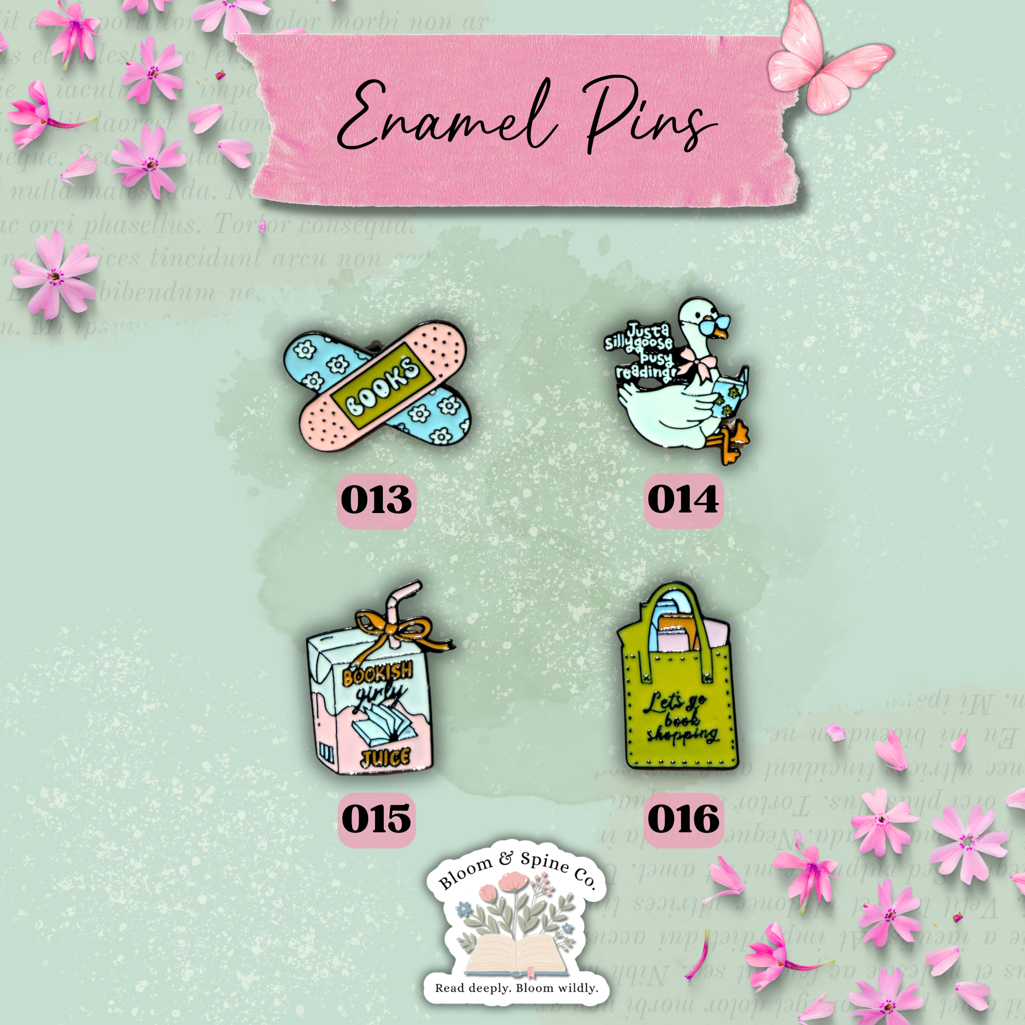 Enamel Pins 13 - 16