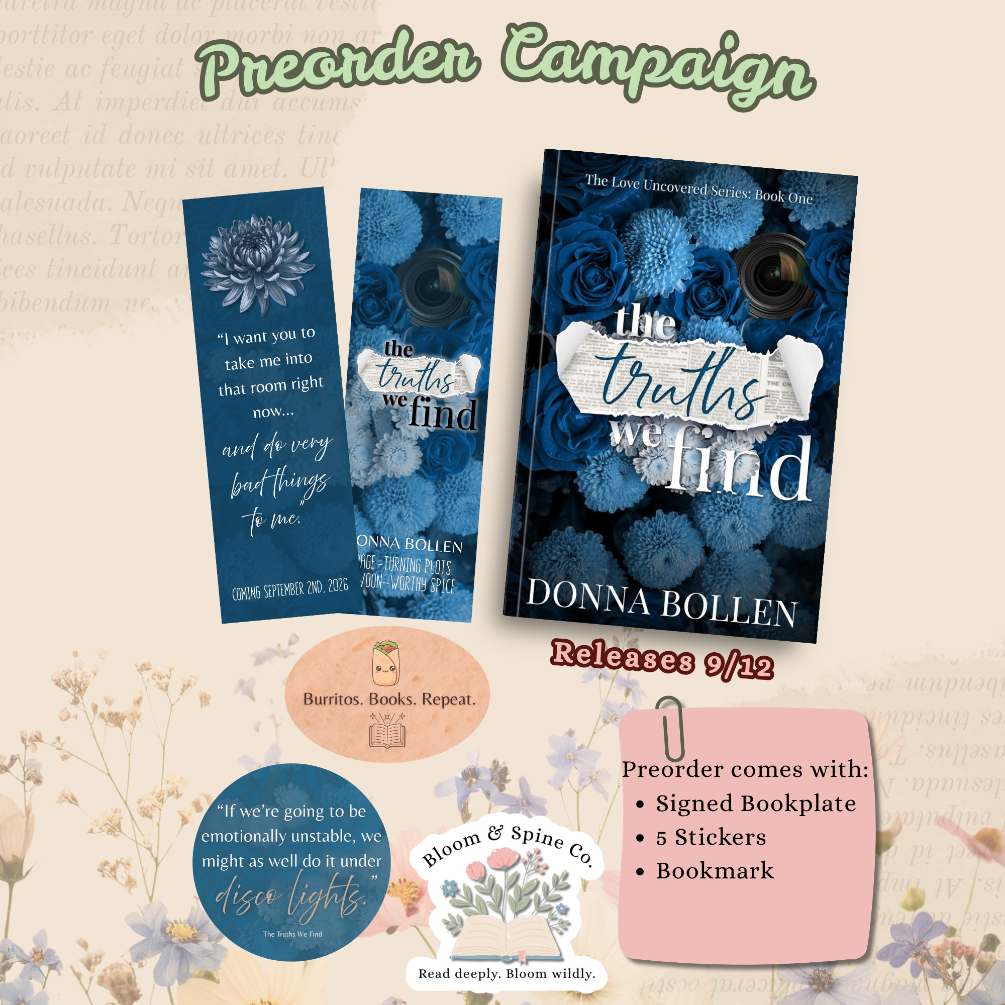 The Truths We Find by Donna Bollen **PREORDER**