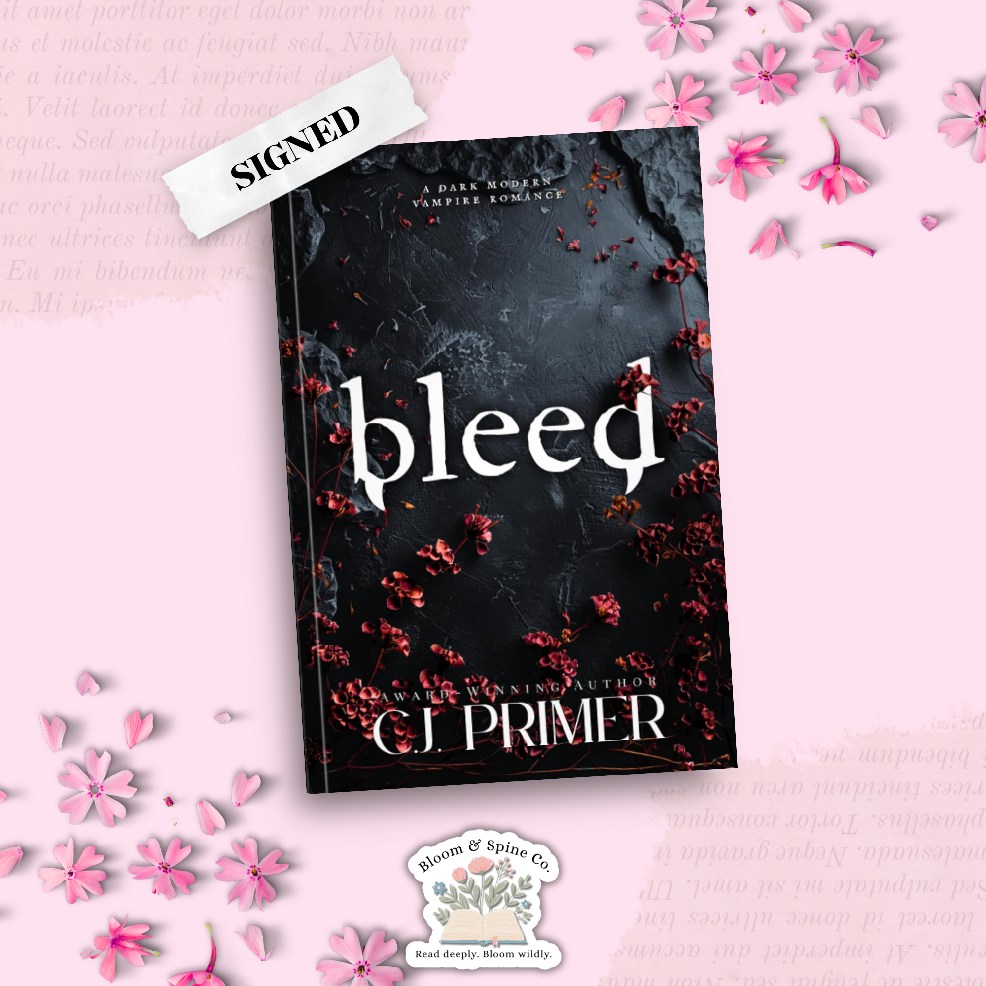 Bleed by C. J. Primer [SIGNED COPY]