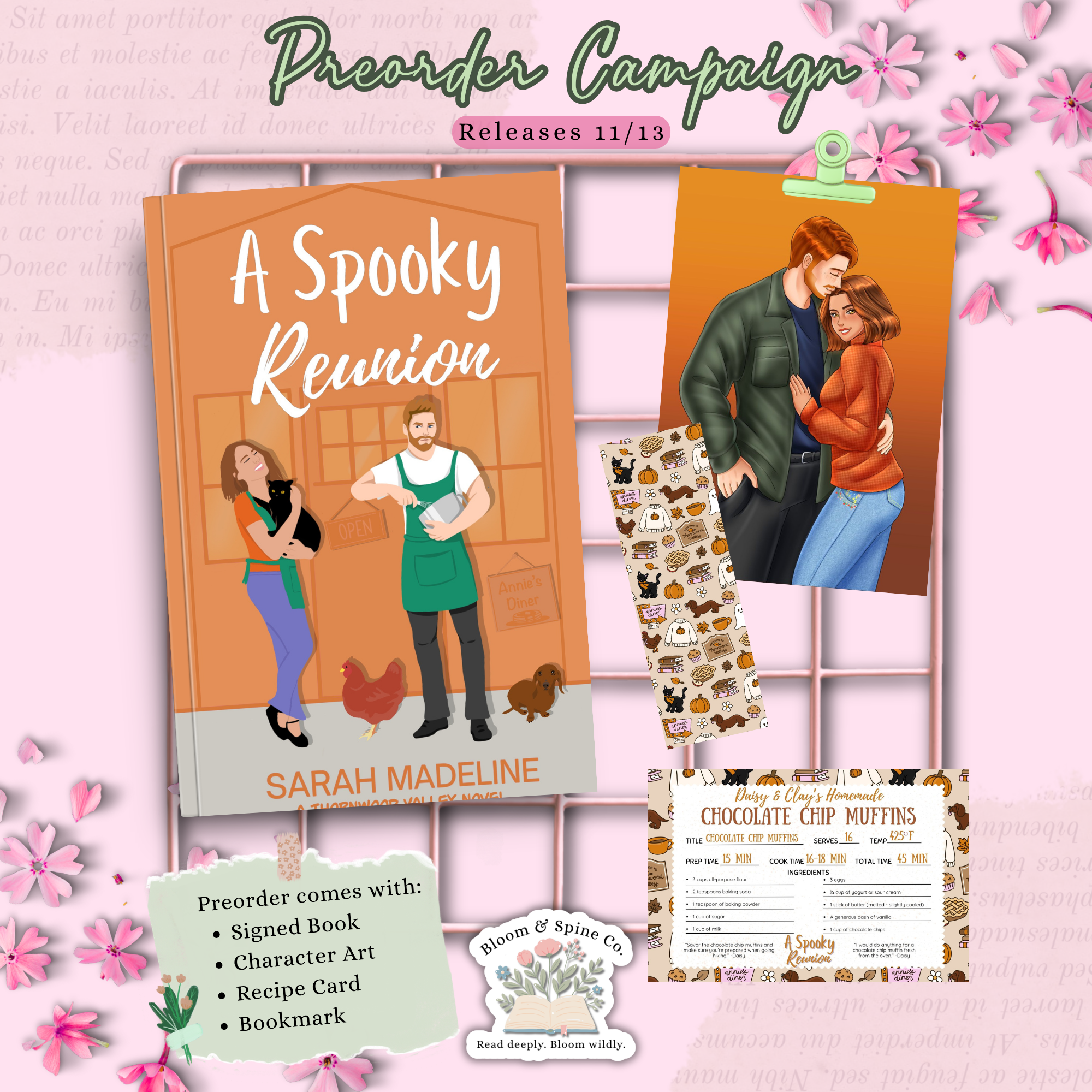 A Spooky Reunion by Sarah Madeline **PREORDER**