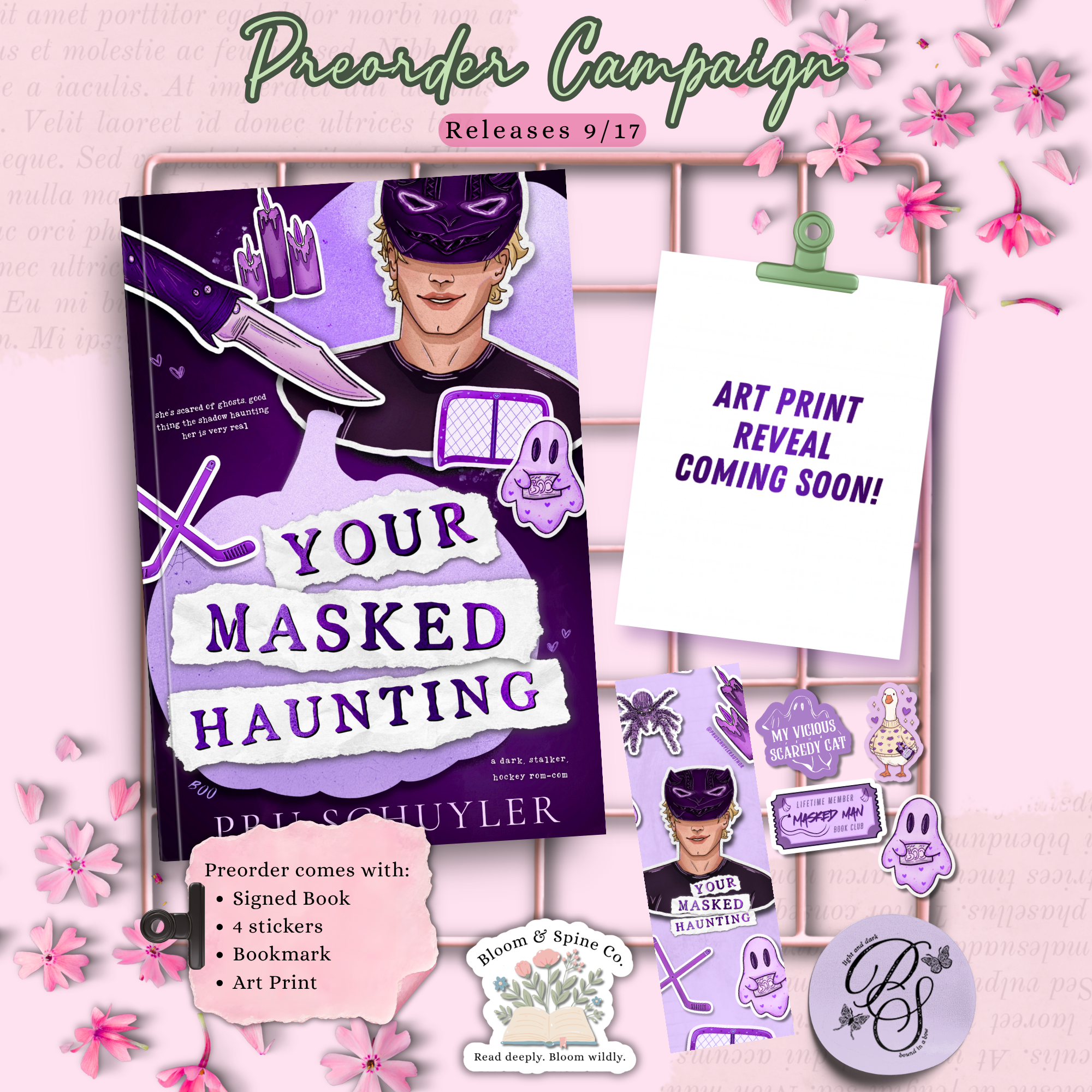 Your Masked Haunting by Pru Schuyler **PREORDER**