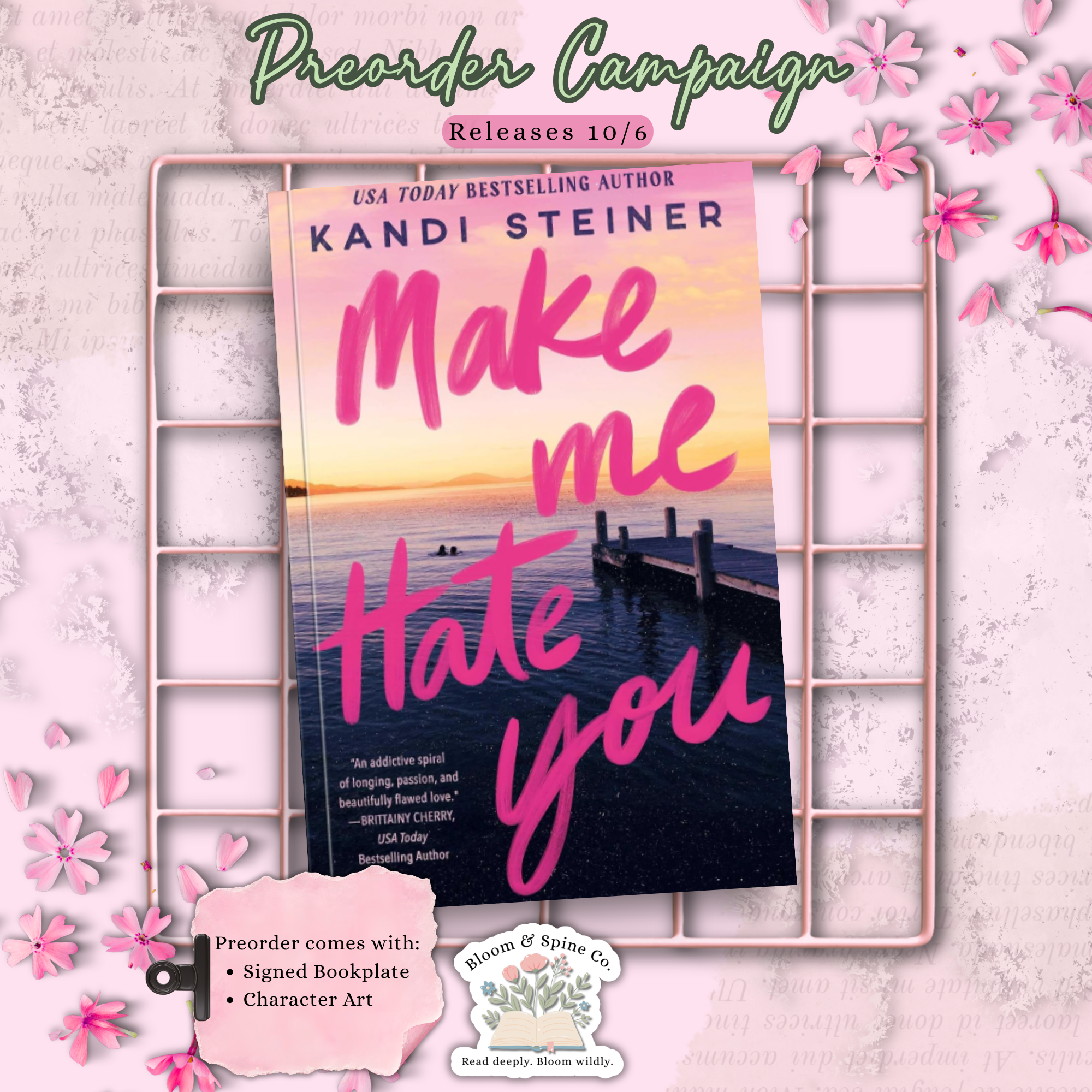 Make Me Hate You by Kandi Steiner **PREORDER**