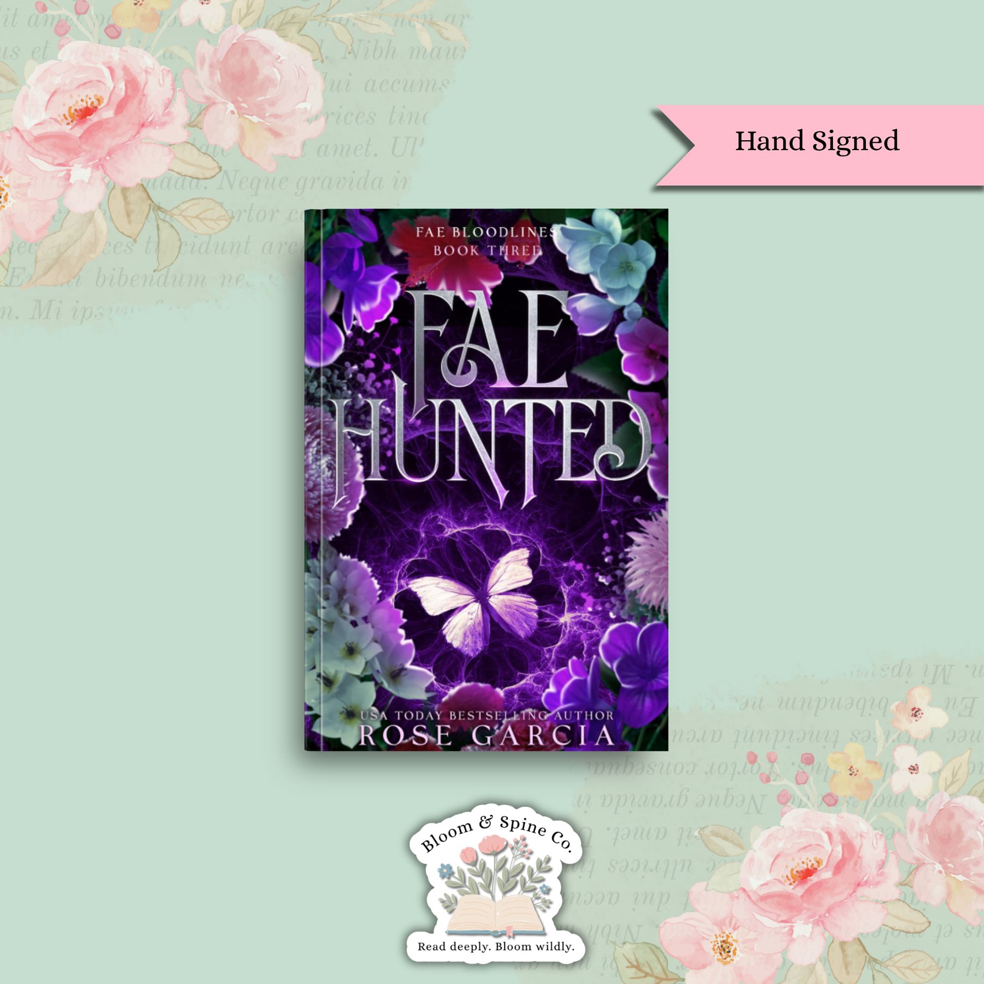 Fae Hunted by Rose Garcia **HAND SIGNED**
