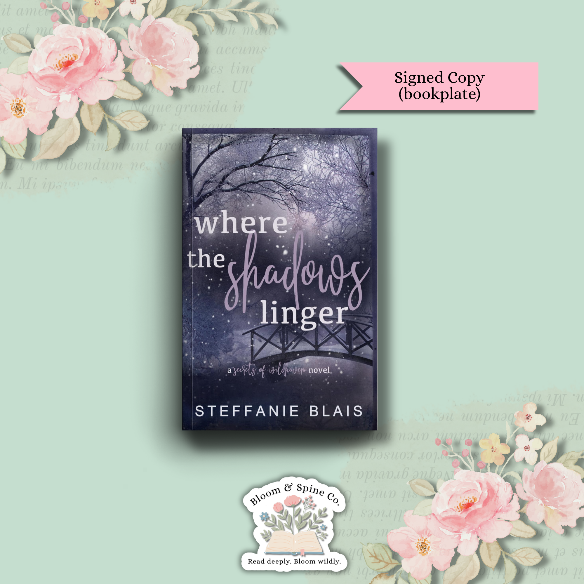 Where the Shadows Linger by Steffanie Blais **SIGNED BOOKPLATE**