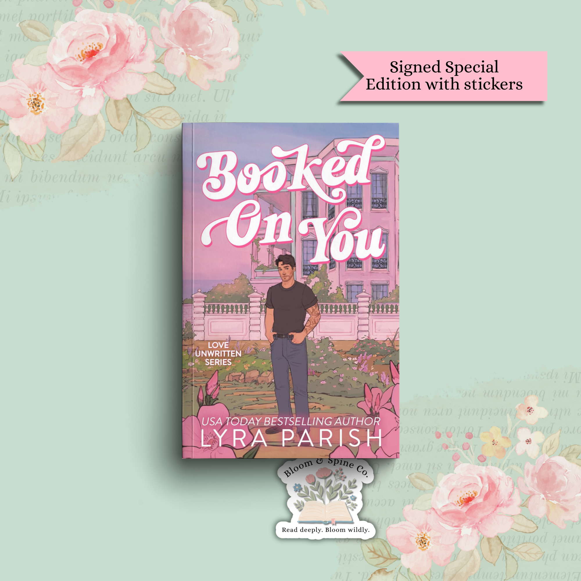 Booked On You by Lyra Parish **SIGNED COPY** (SPECIAL EDITION)
