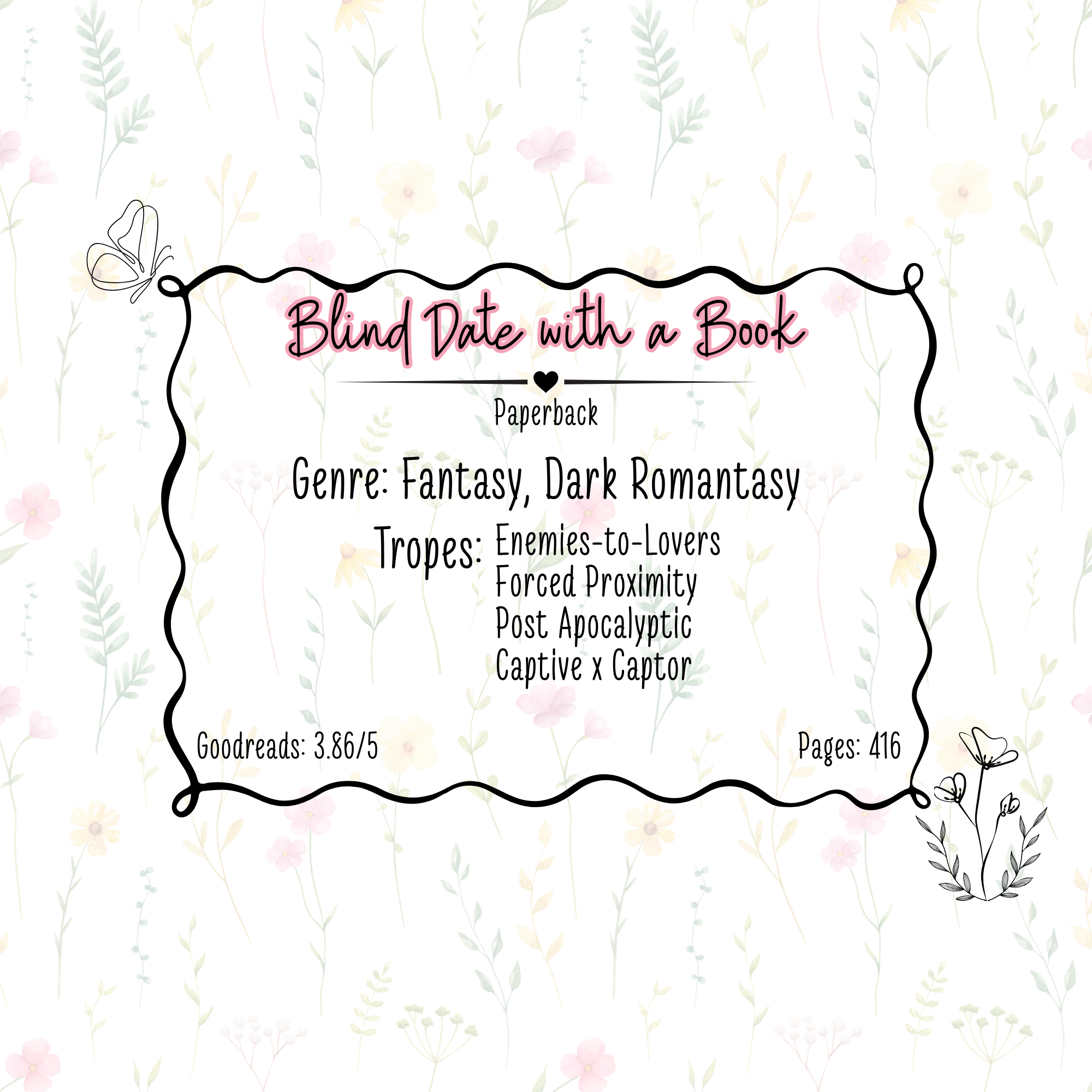 BLIND DATE WITH A BOOK #004