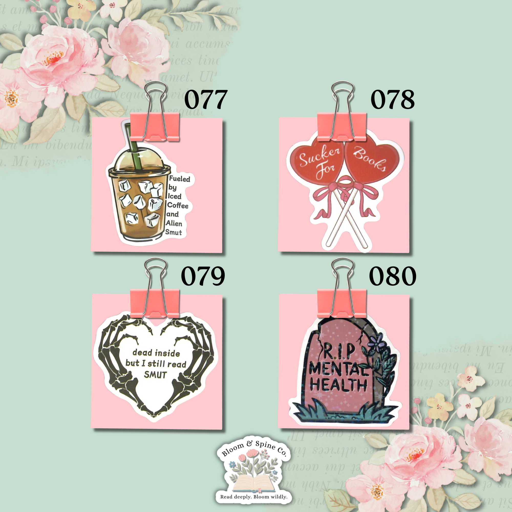 Stickers 077 - 080