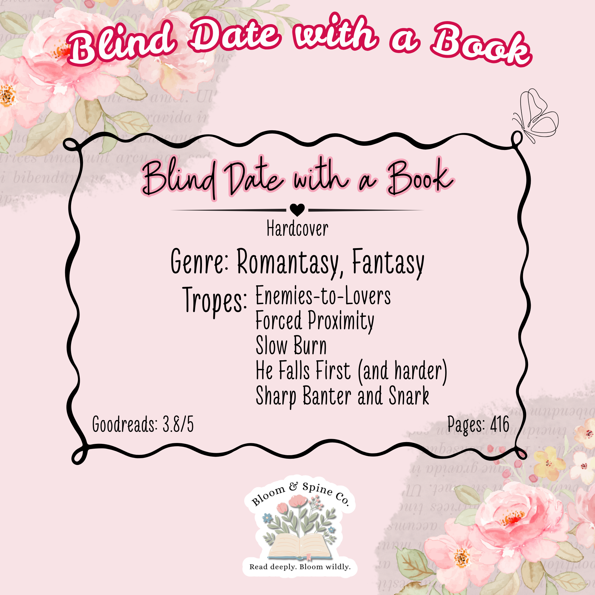 BLIND DATE WITH A BOOK #023