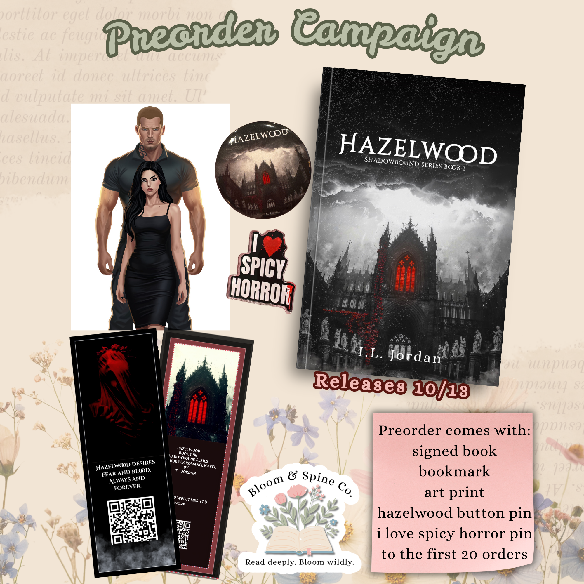 Hazelwood by by I. L. Jordan **PREORDER**