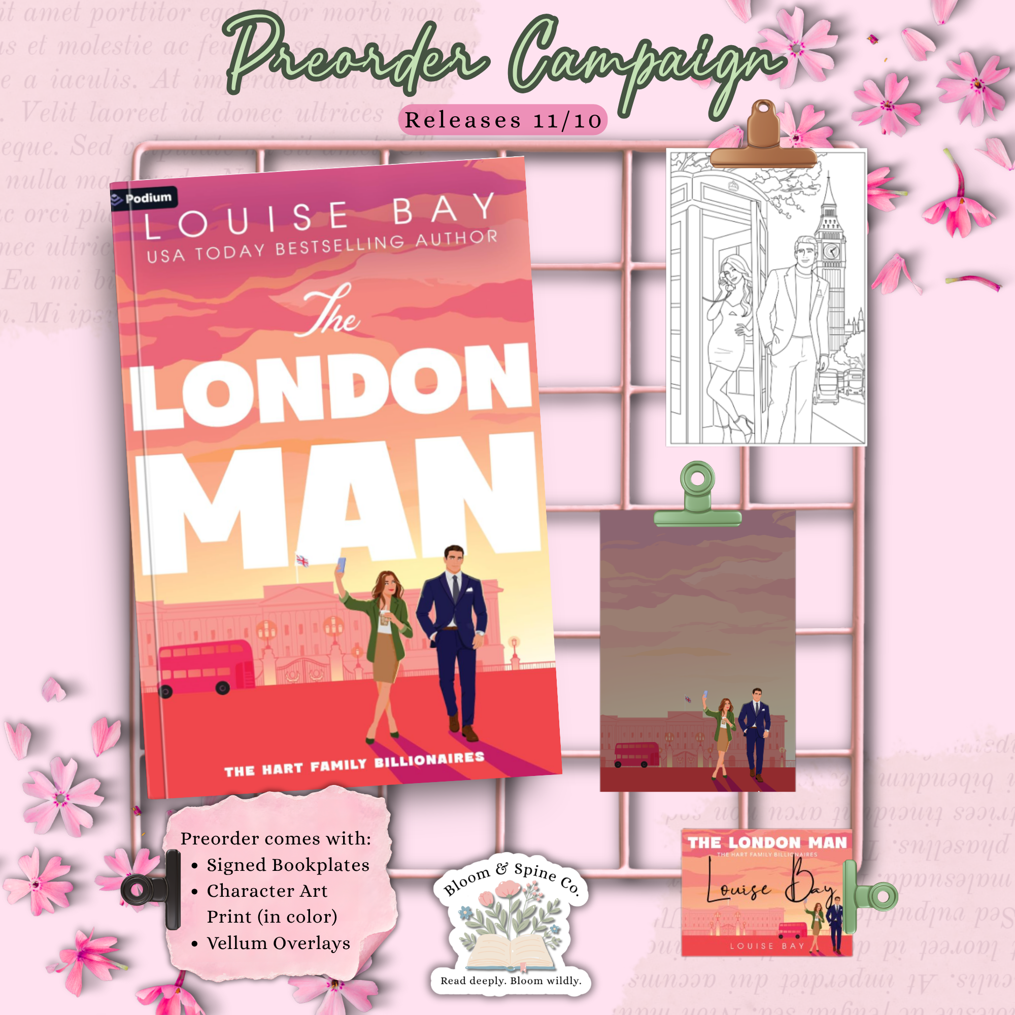 The London Man by Louise Bay **PREORDER**