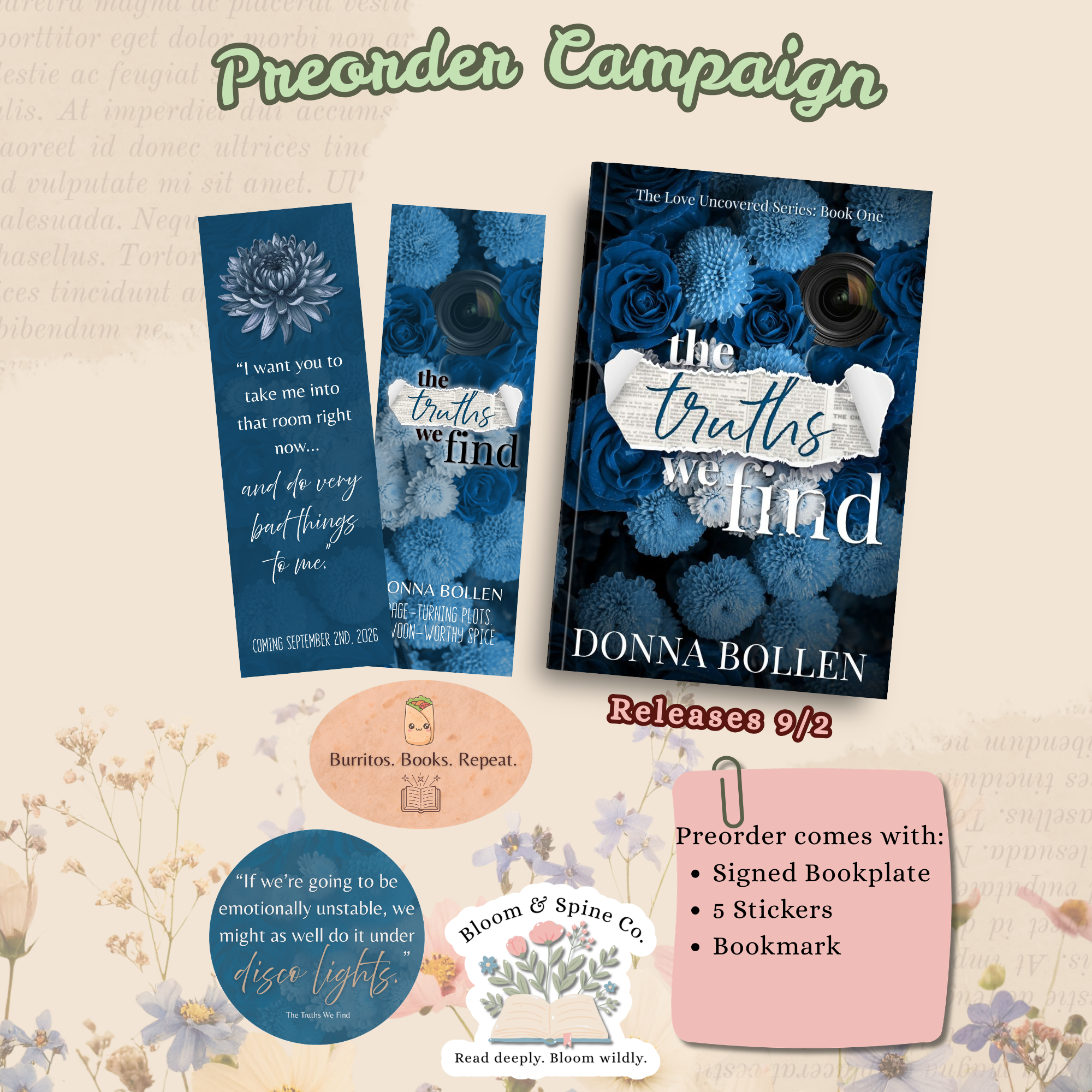 The Truths We Find by Donna Bollen **PREORDER**