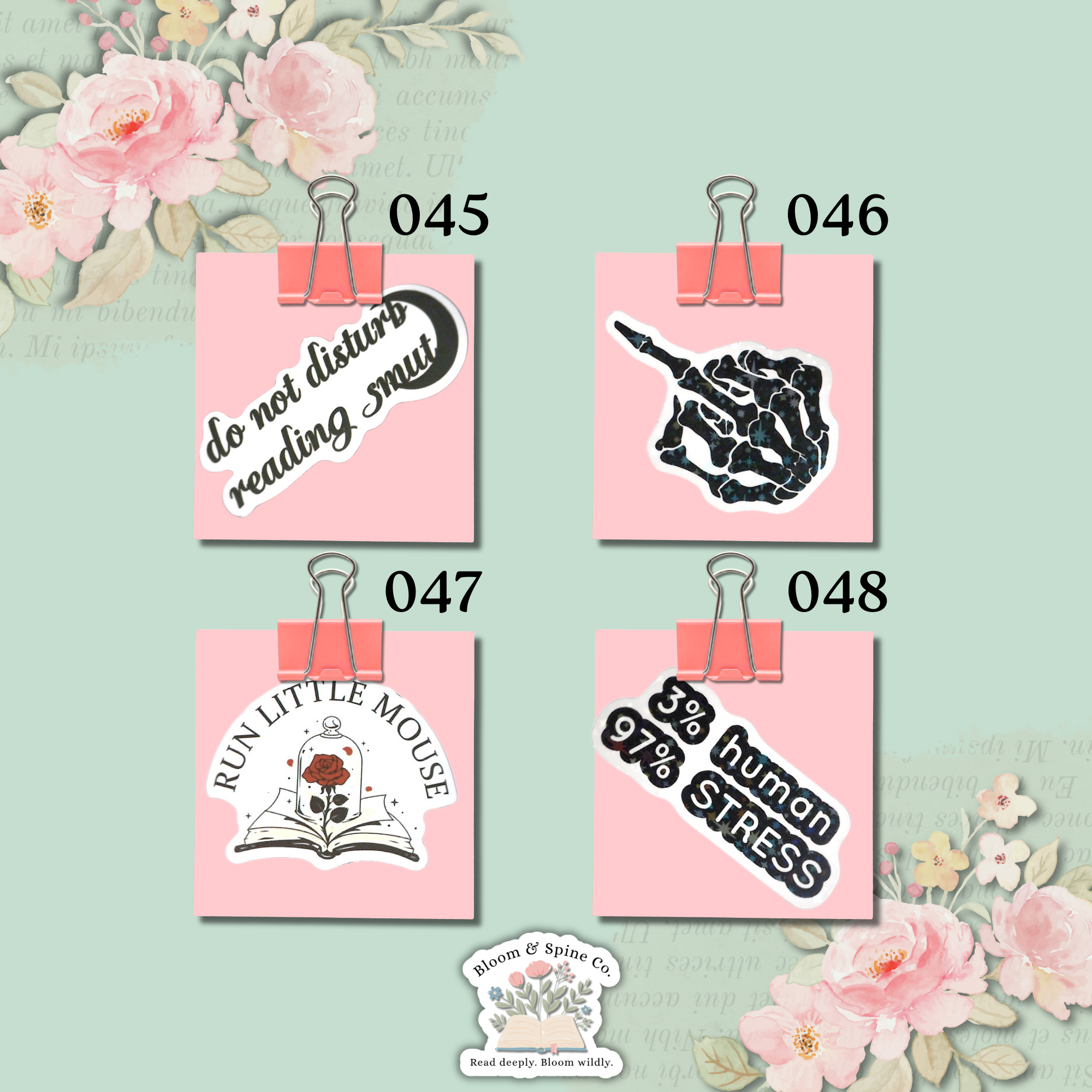 Stickers 045 - 048