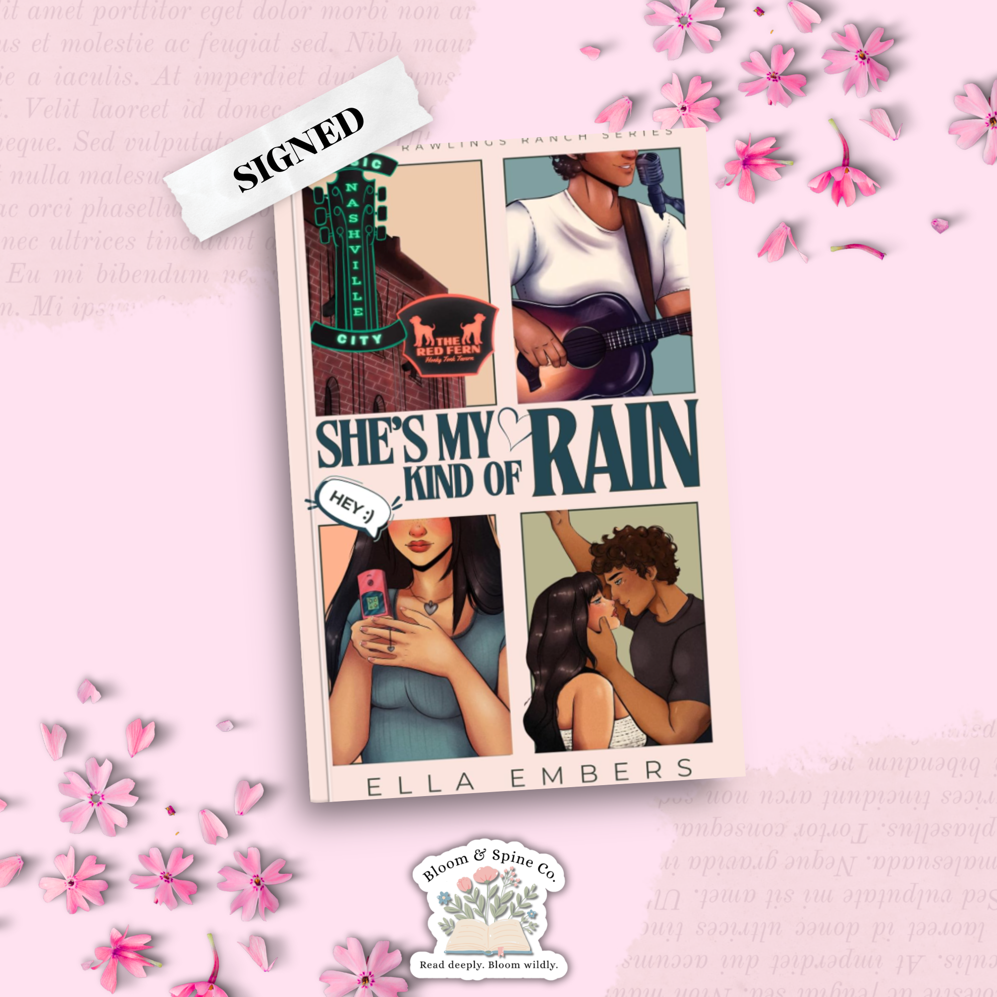 She's My Kind of Rain by Ella Embers [SIGNED COPY]