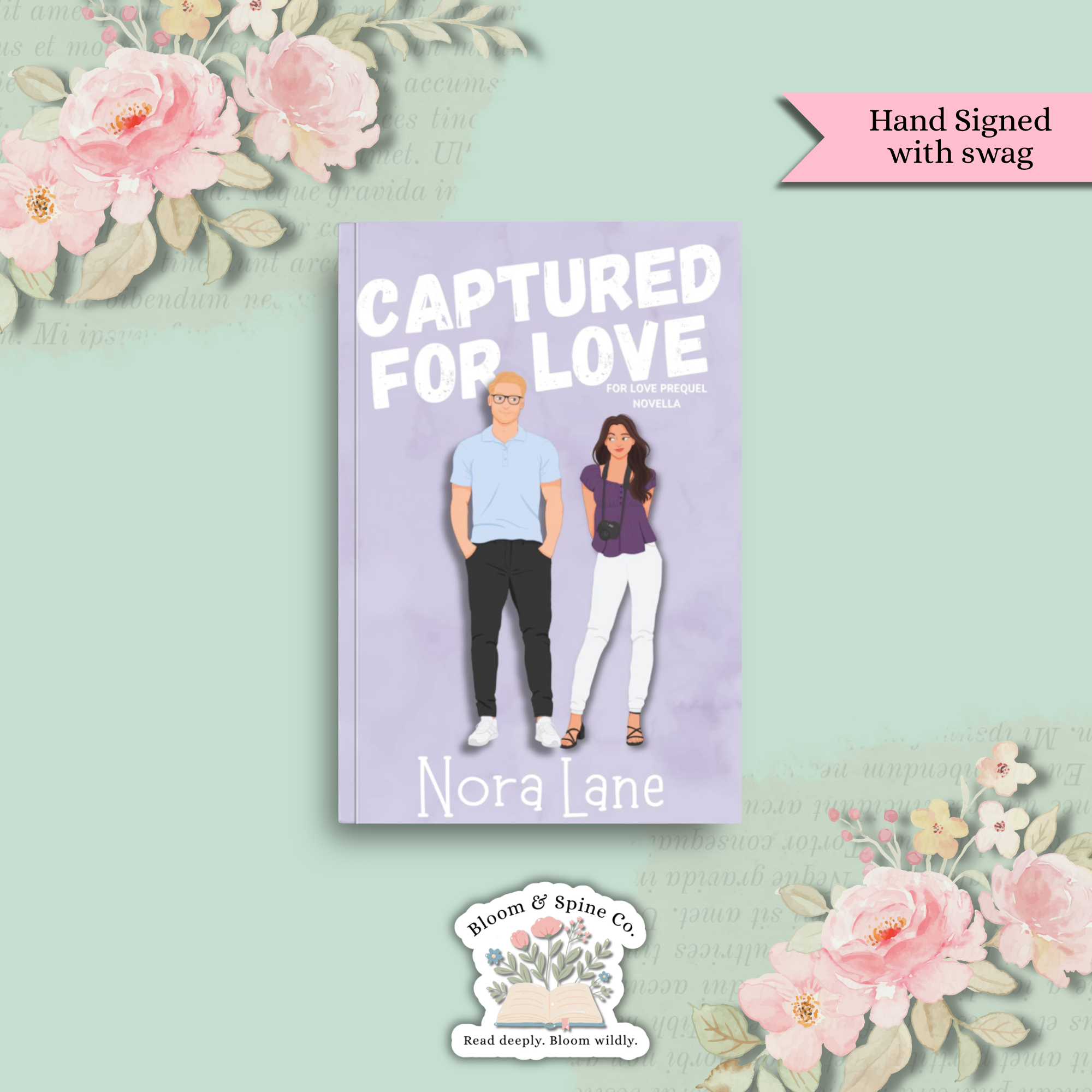 Captured For Love by Nora Lane (SIGNED COPY)