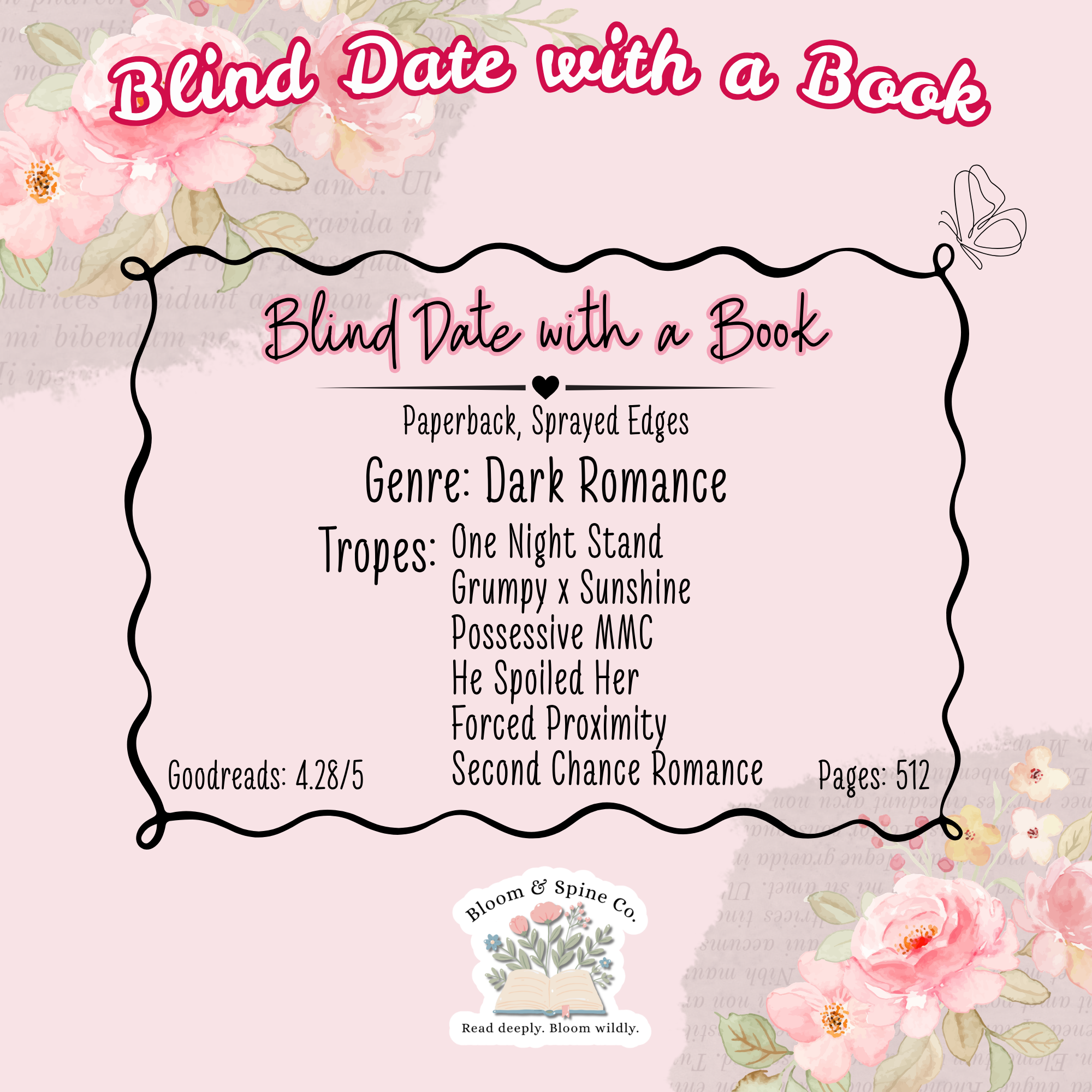 BLIND DATE WITH A BOOK #009