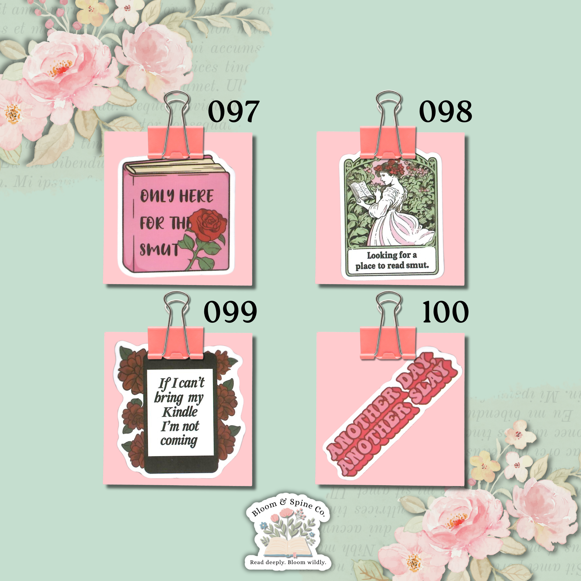 Stickers 097 - 100