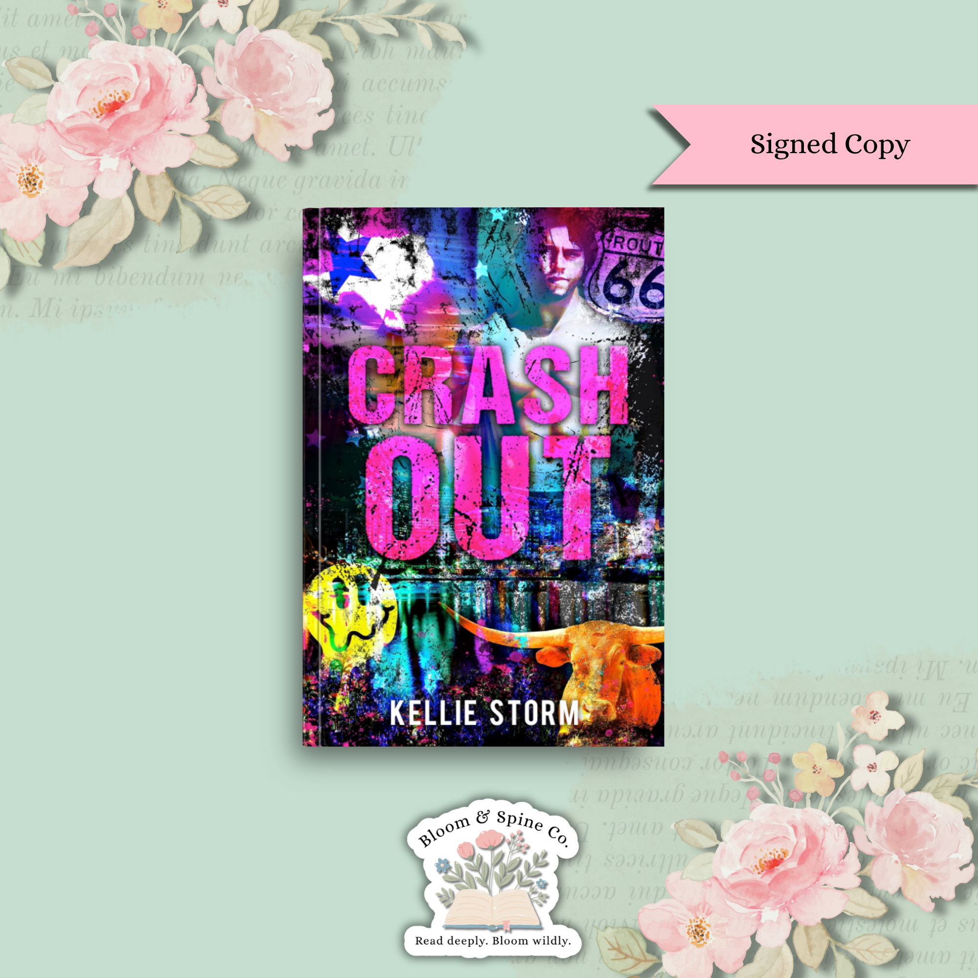 Crash Out by Kellie Storm (SIGNED COPY)